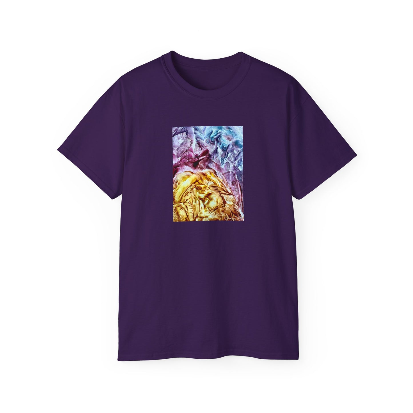 Unisex Ultra Cotton T-Shirt, Waves, Art Design by Sincthus