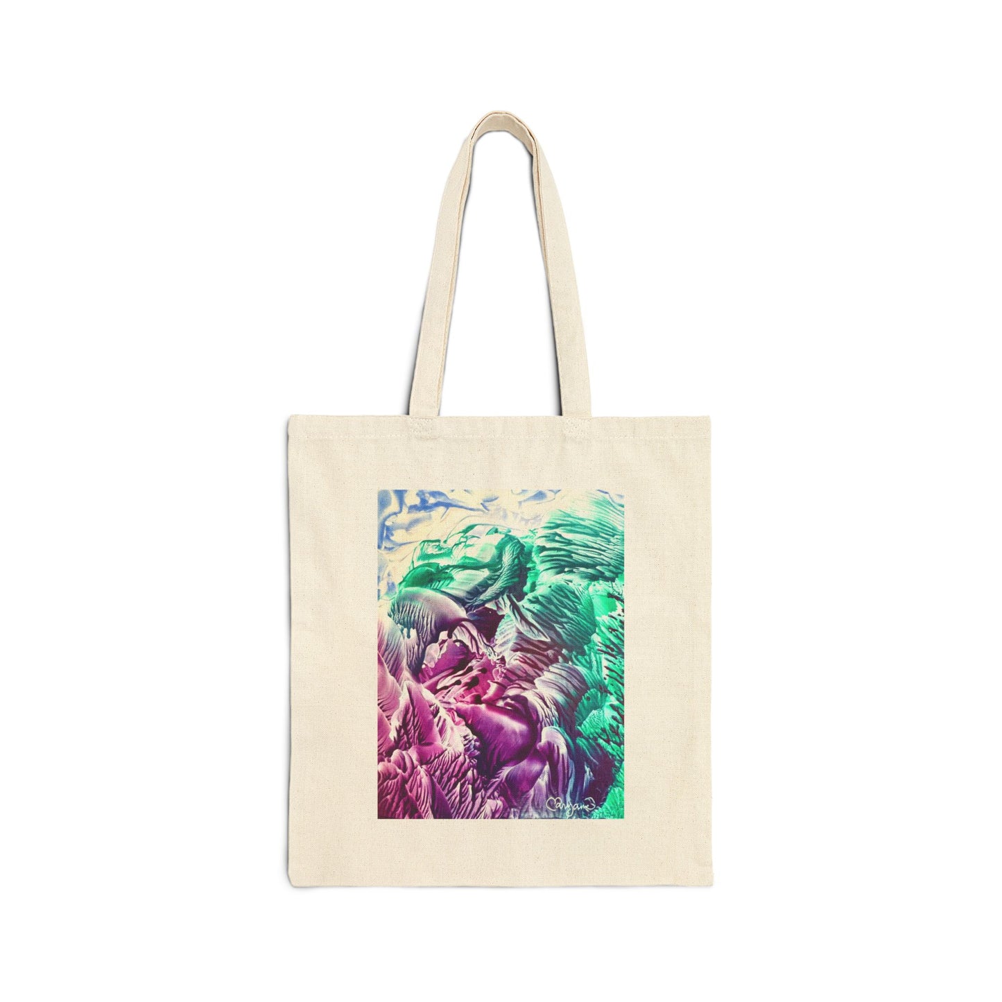 Canvas Tote Bag, Bloom, Art Design by Sincthus