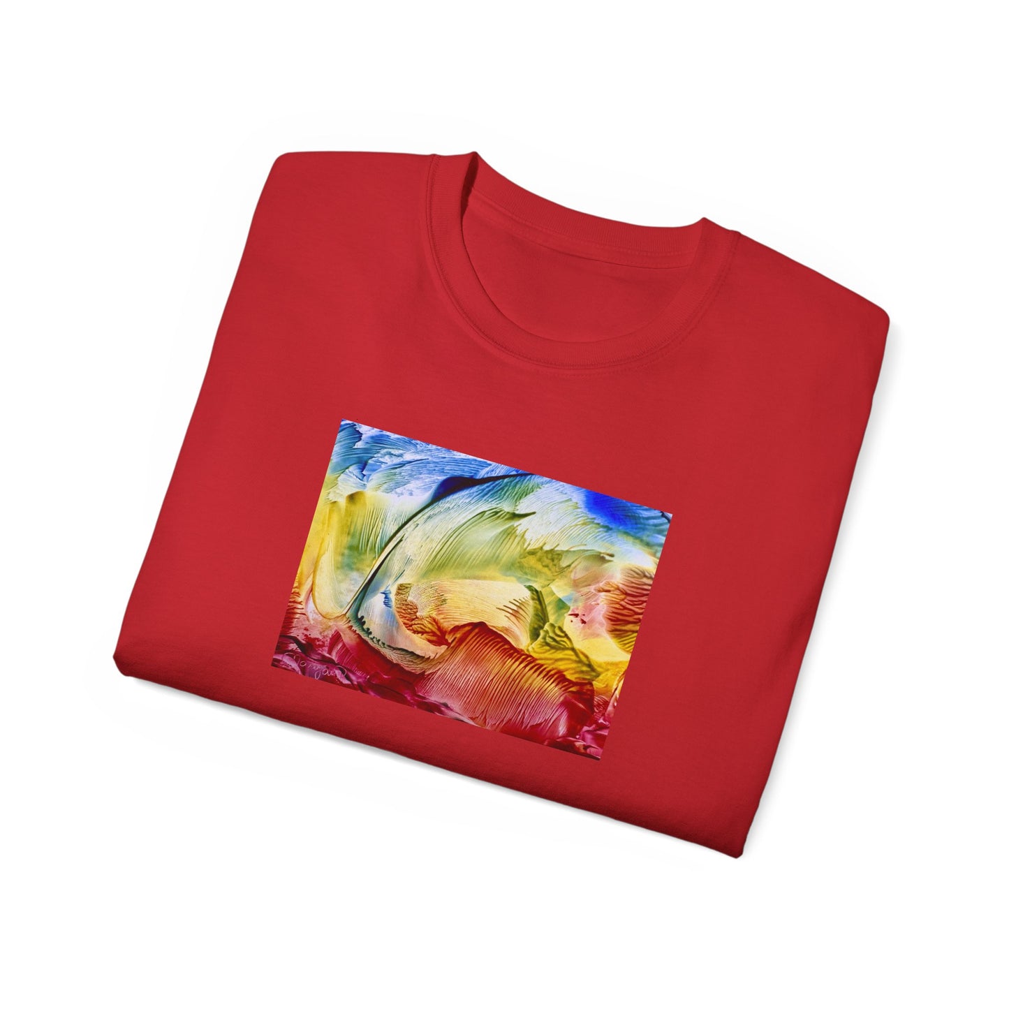 Unisex Ultra Cotton T-Shirt, Earth, Art Design by Sincthus