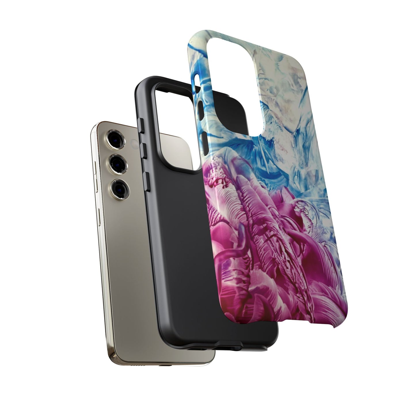 Stylish Hard Phone Case, White Horse, Art Design by Sincthus