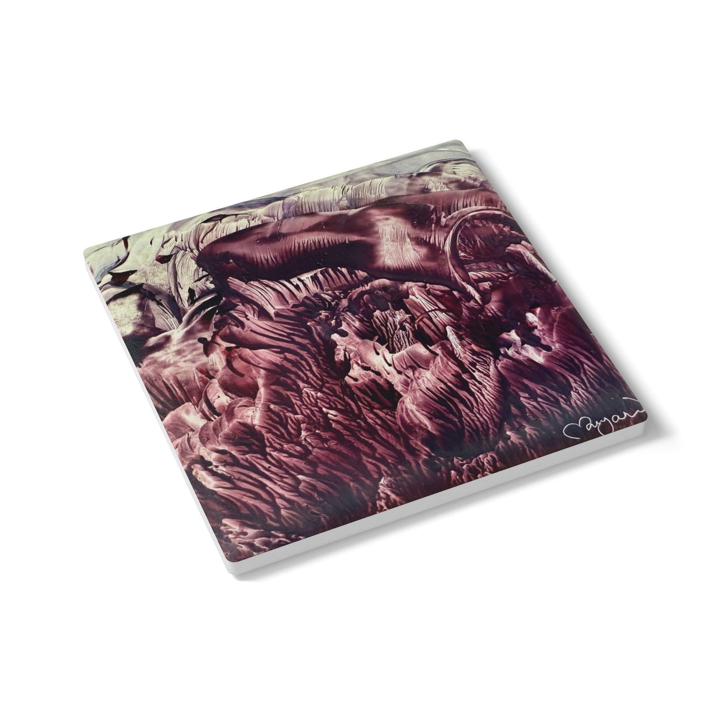 Ceramic Coaster, Wild Life, Art Design by Sincthus