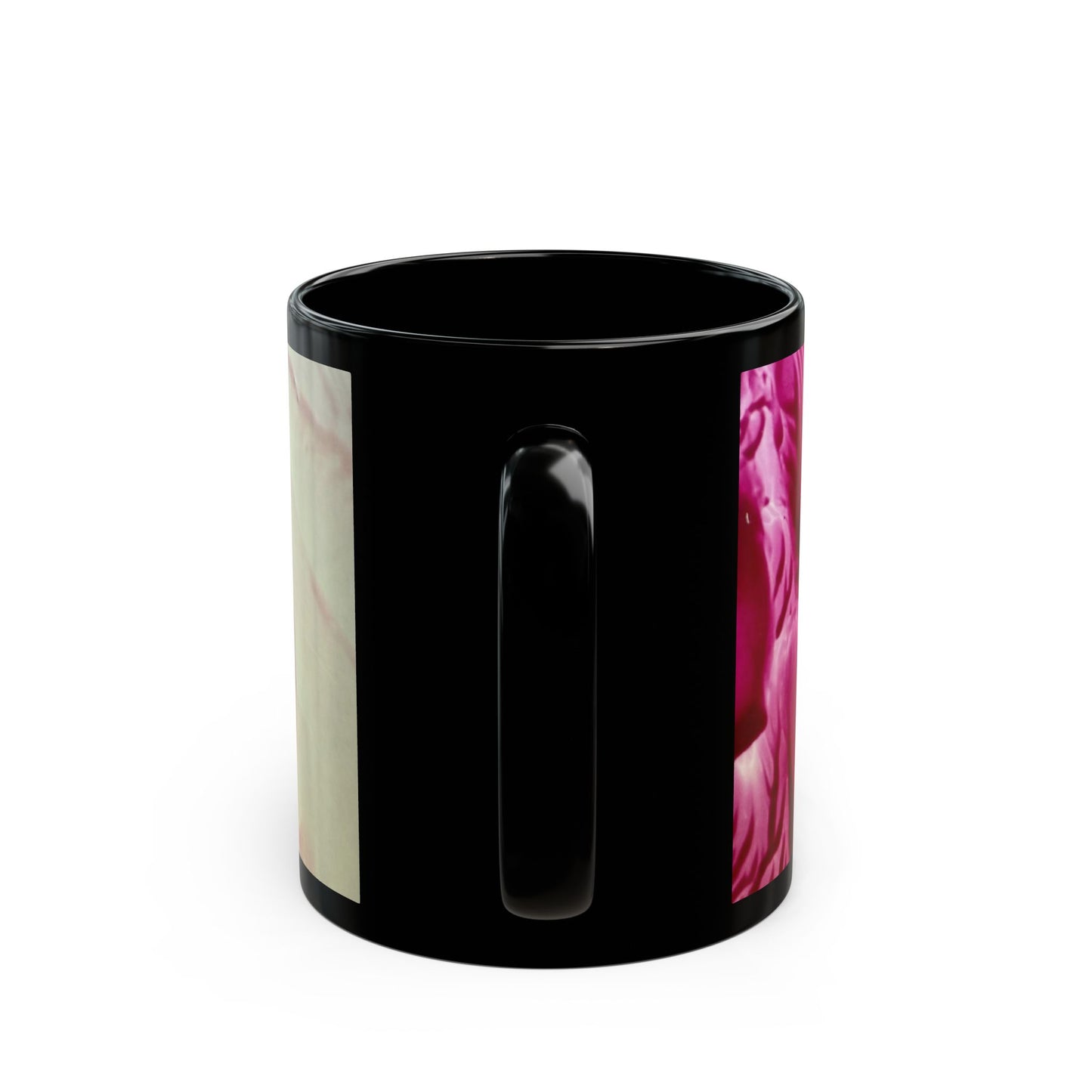 Black Ceramic Mug, Mother, Art Design by Sincthus