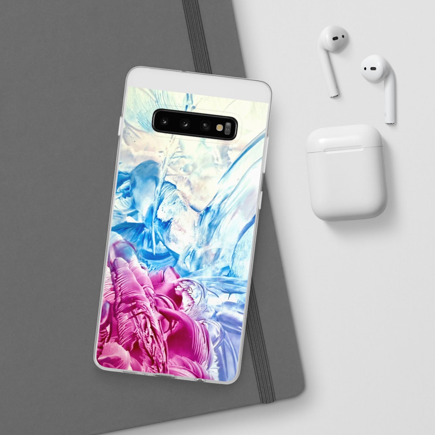 ArtFlex Phone Case, White Horse, Art Design by Sincthus