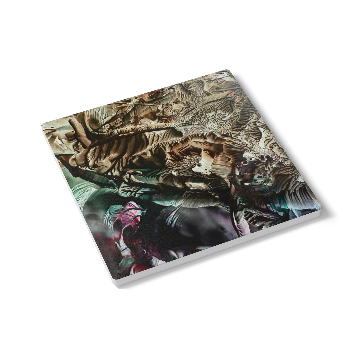 Ceramic Coaster, Adventure, Art Design by Sincthus