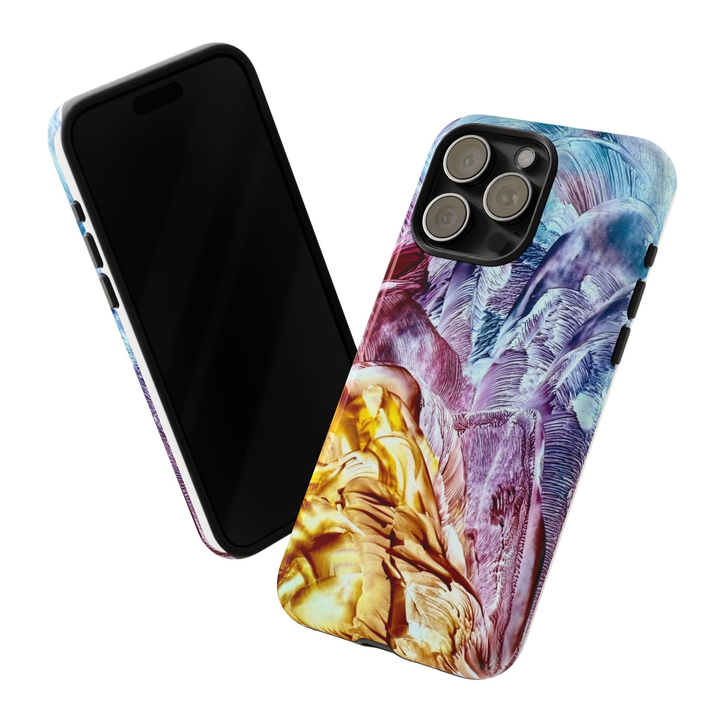 Stylish Hard Phone Case, Waves, Art Design by Sincthus