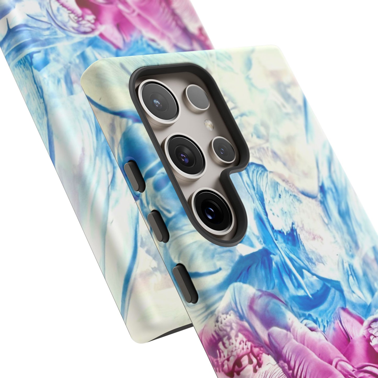 Stylish Hard Phone Case, White Horse, Art Design by Sincthus