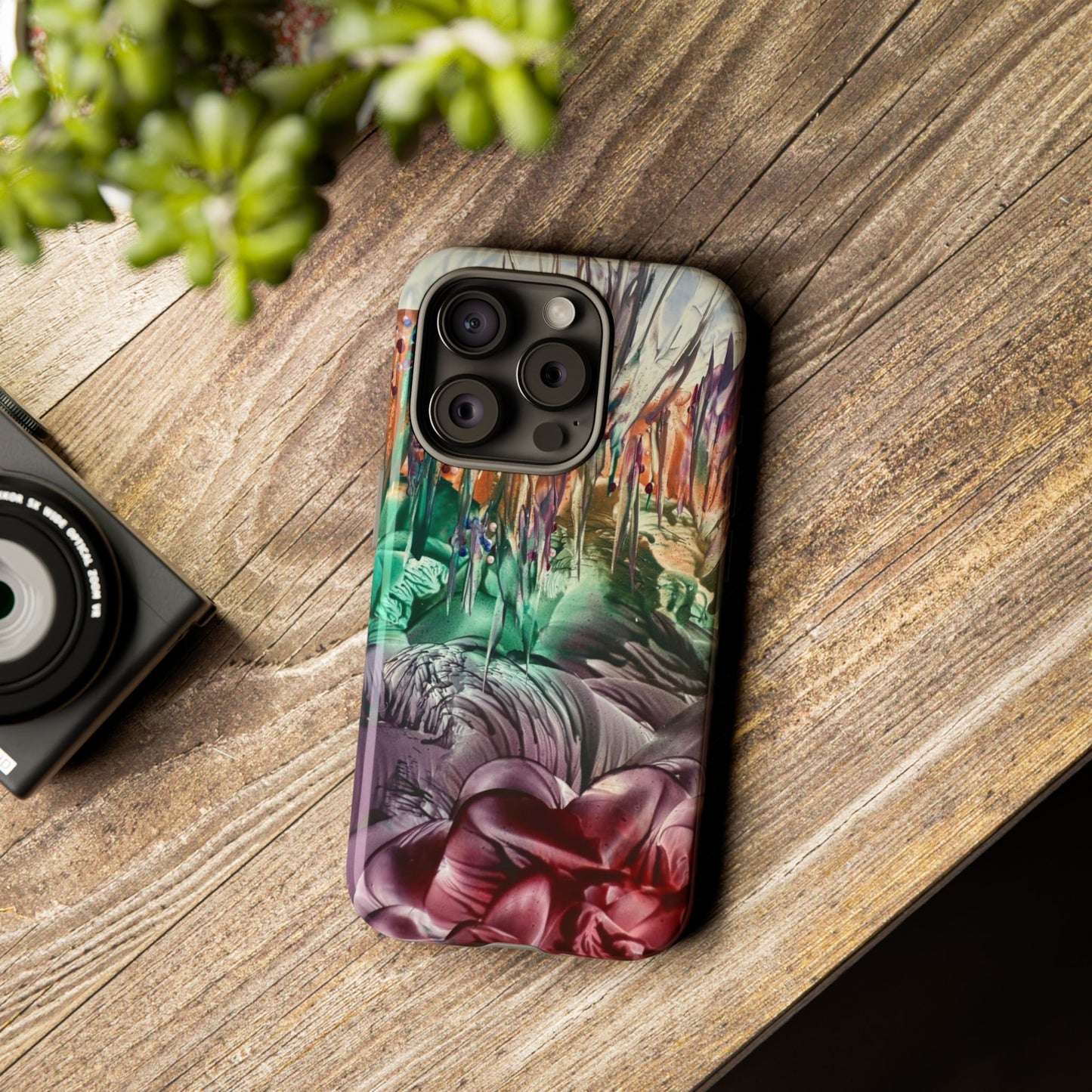Stylish Hard Phone Case, Landscape, Art Design by Sincthus