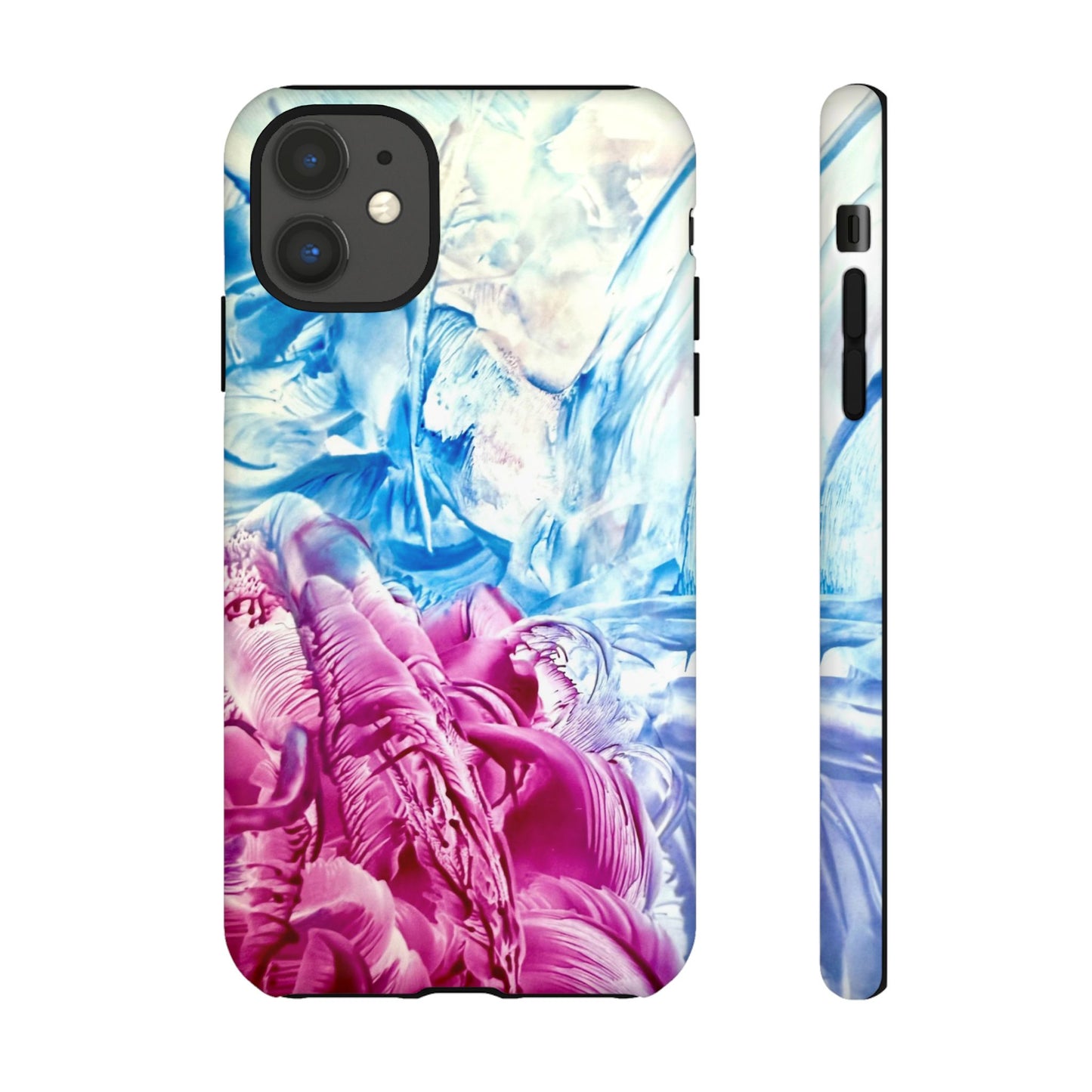 Stylish Hard Phone Case, White Horse, Art Design by Sincthus