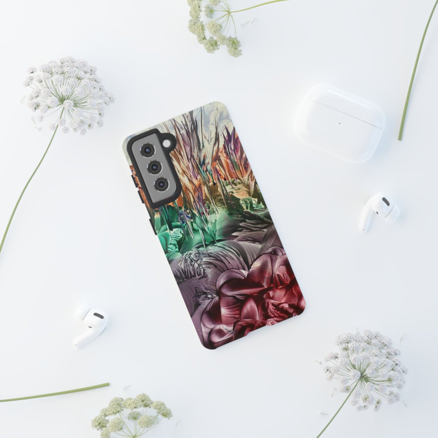 Stylish Hard Phone Case, Landscape, Art Design by Sincthus