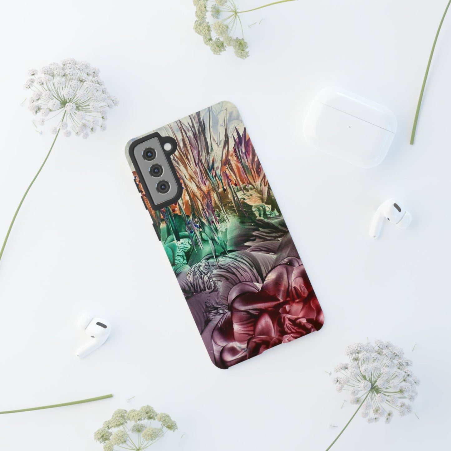 Stylish Hard Phone Case, Landscape, Art Design by Sincthus