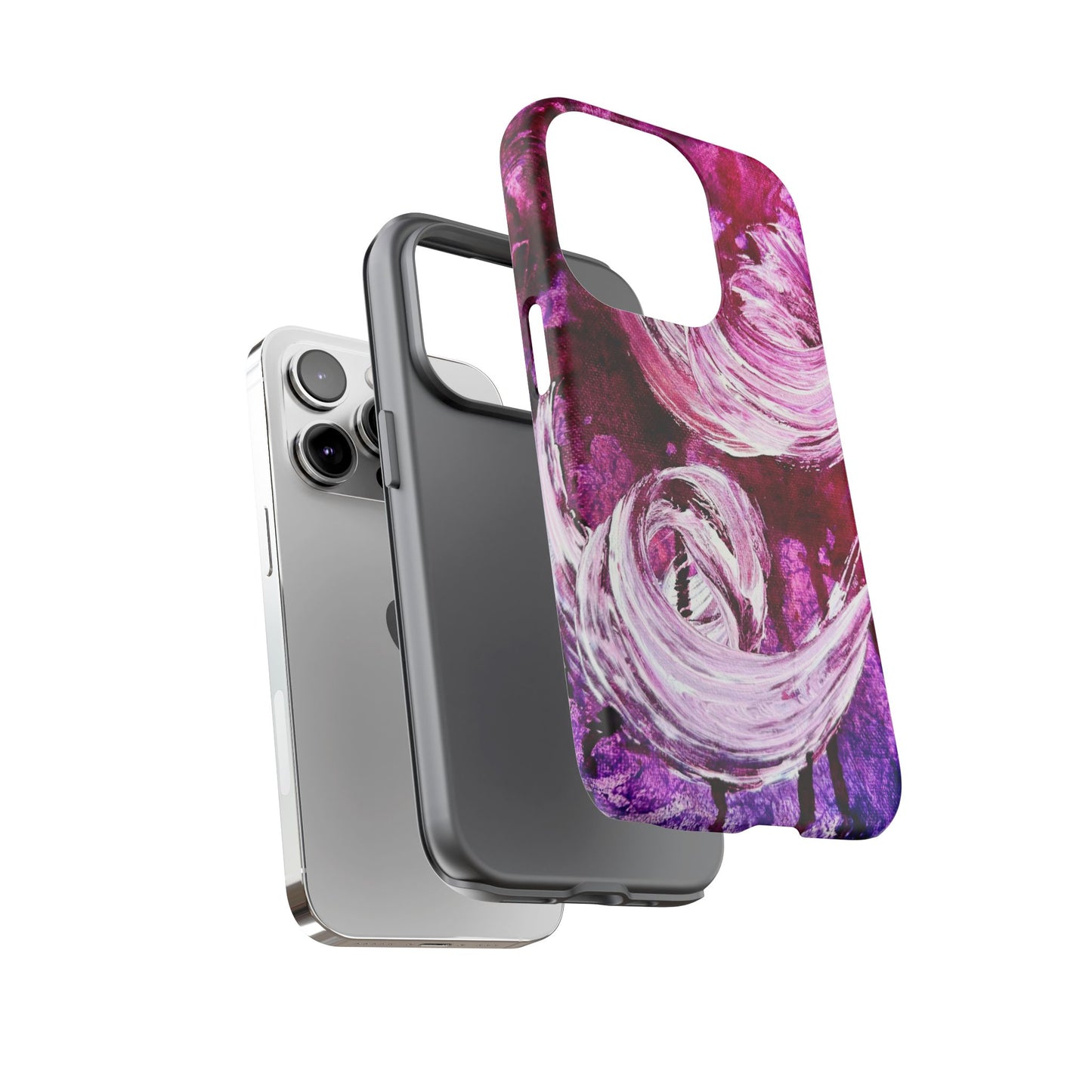 Stylish Hard Phone Case, Love Path, Art Design by Sincthus