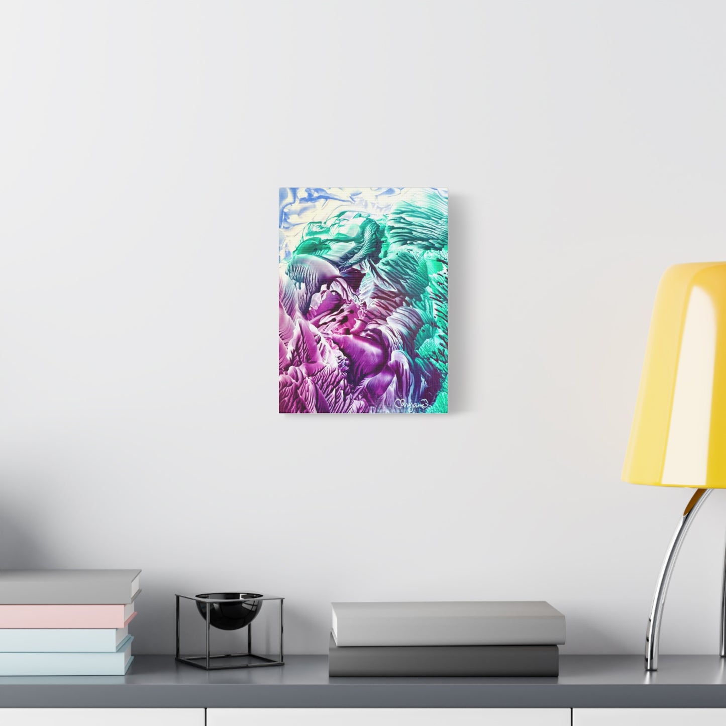 Abstract Art Canvas Print, Bloom, Art Design by Sincthus