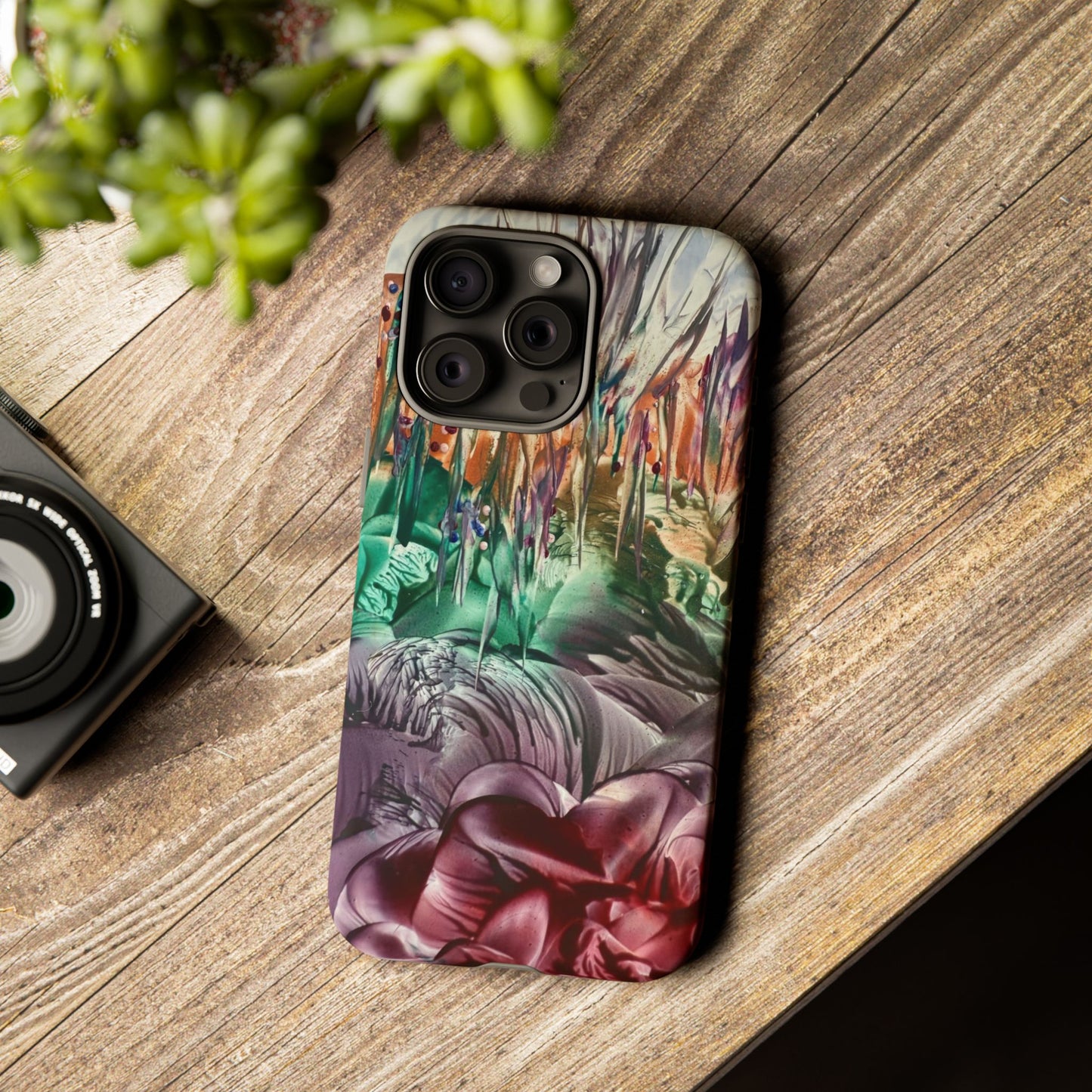 Stylish Hard Phone Case, Landscape, Art Design by Sincthus