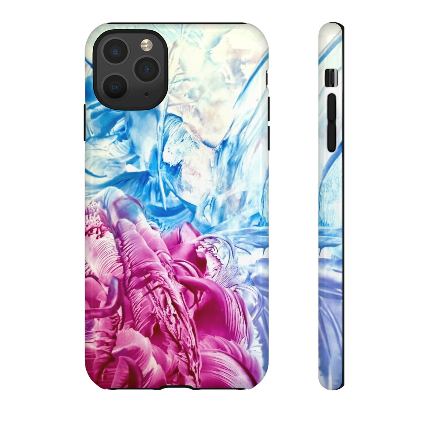 Stylish Hard Phone Case, White Horse, Art Design by Sincthus