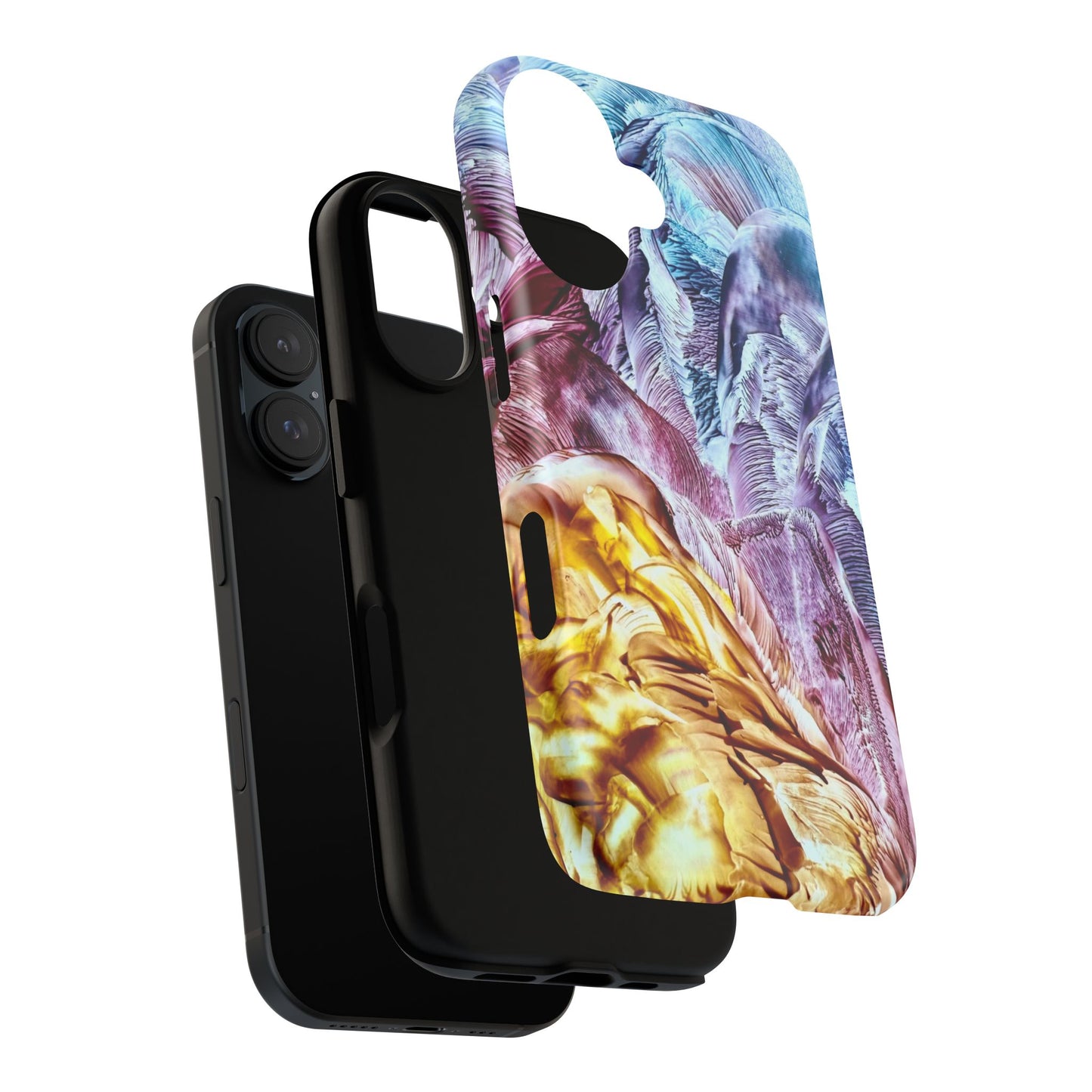 Stylish Hard Phone Case, Waves, Art Design by Sincthus