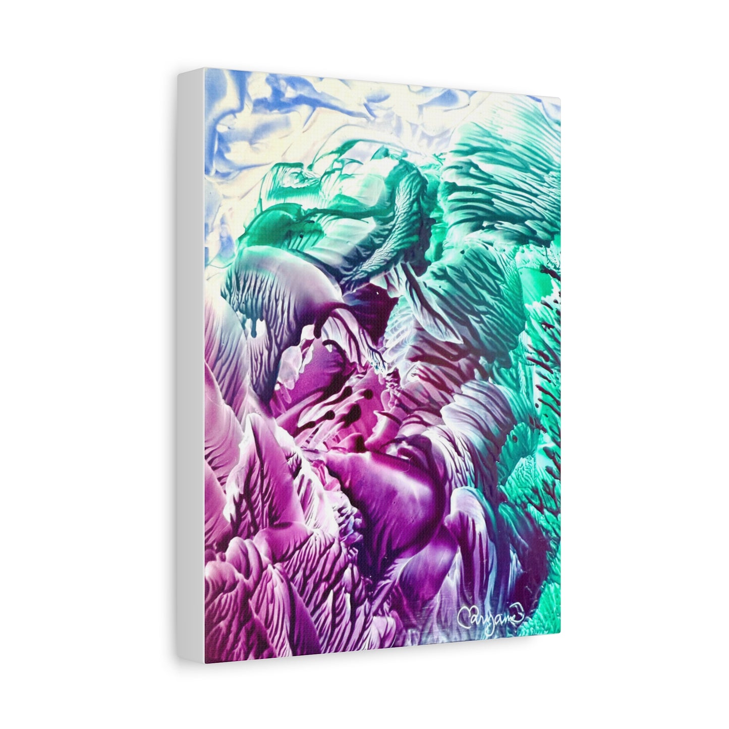Abstract Art Canvas Print, Bloom, Art Design by Sincthus