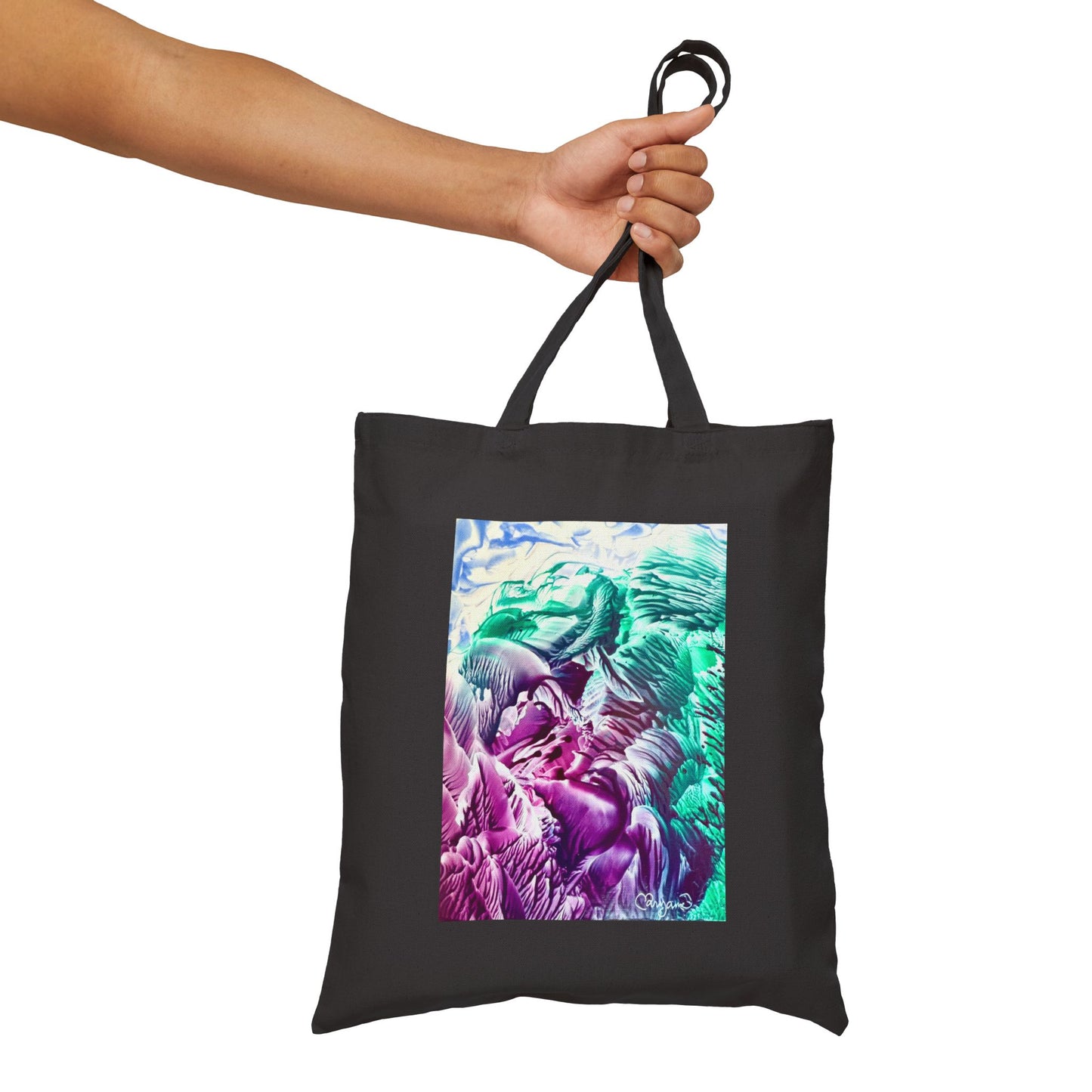 Canvas Tote Bag, Bloom, Art Design by Sincthus