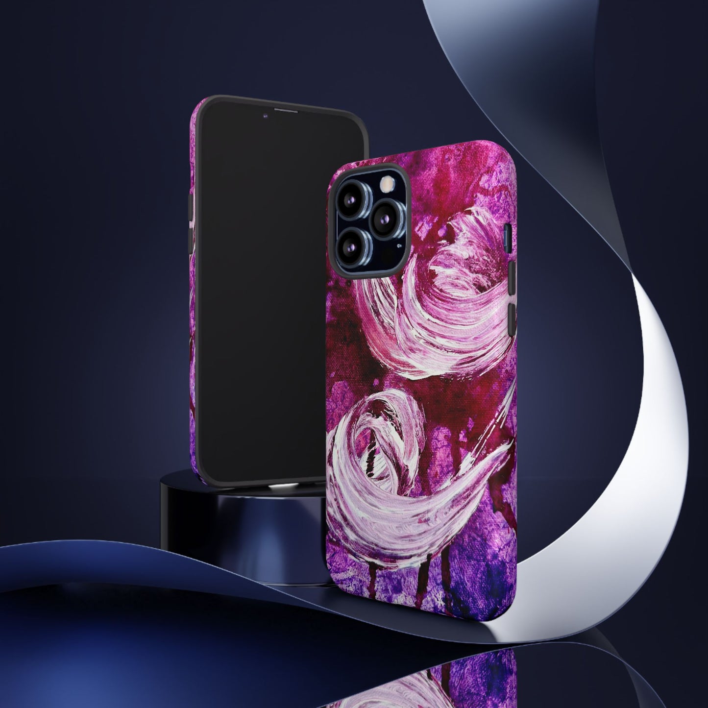 Stylish Hard Phone Case, Love Path, Art Design by Sincthus