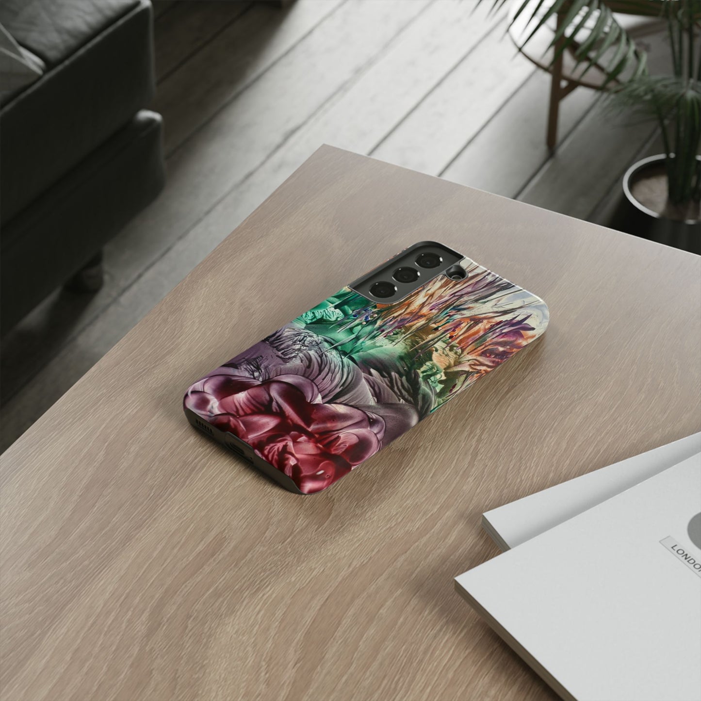 Stylish Hard Phone Case, Landscape, Art Design by Sincthus