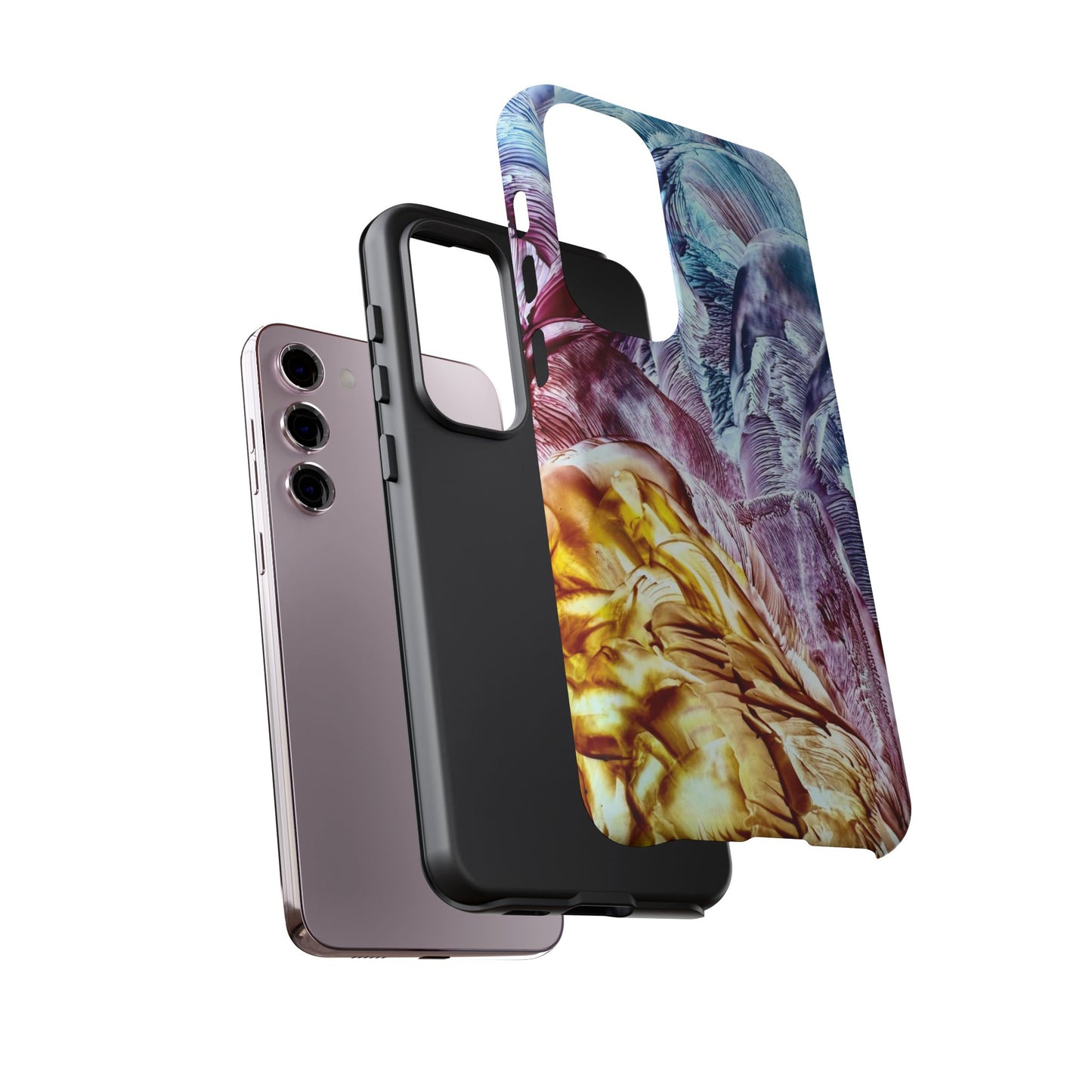 Stylish Hard Phone Case, Waves, Art Design by Sincthus