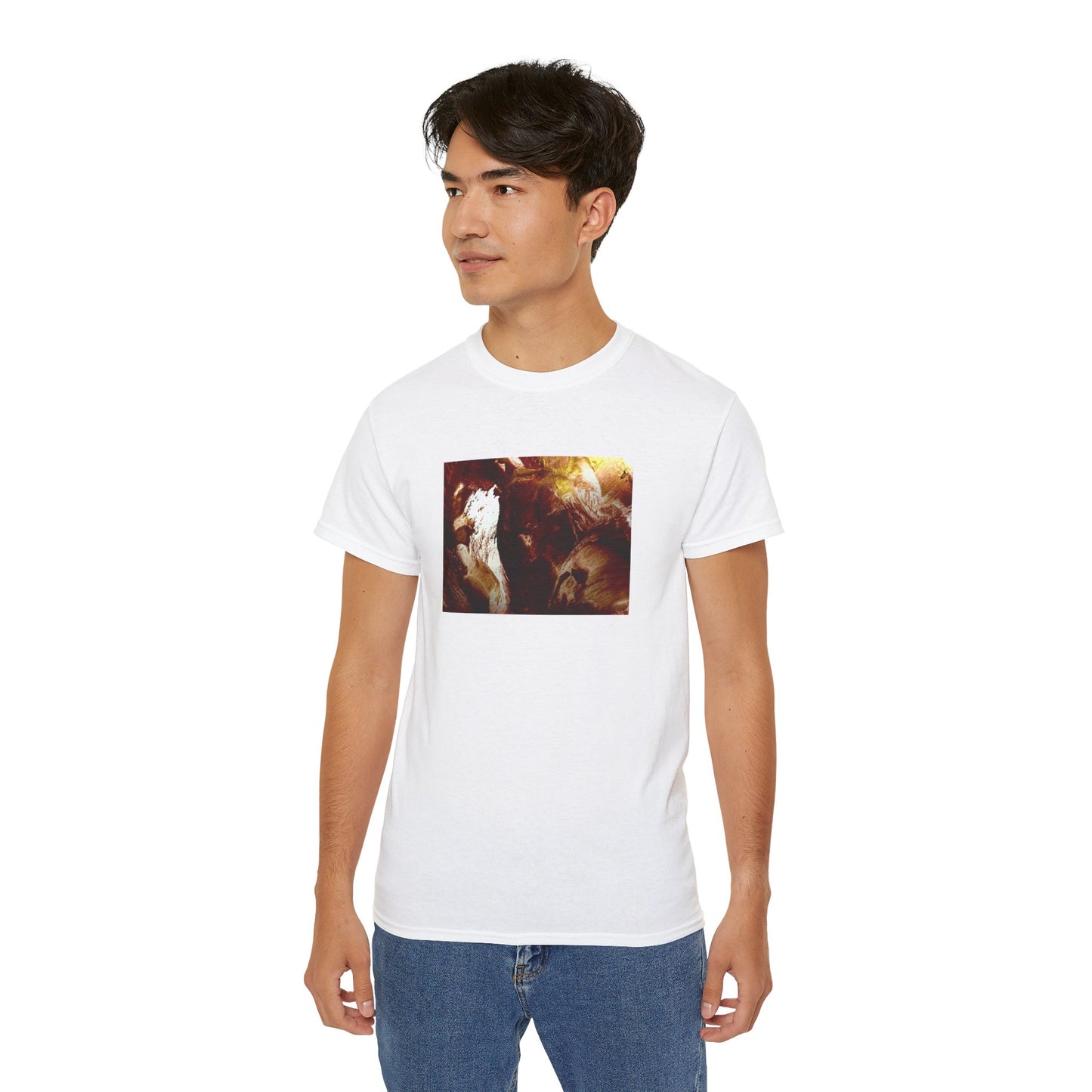 Unisex Ultra Cotton T-Shirt, Autumn, Art Design by Sincthus