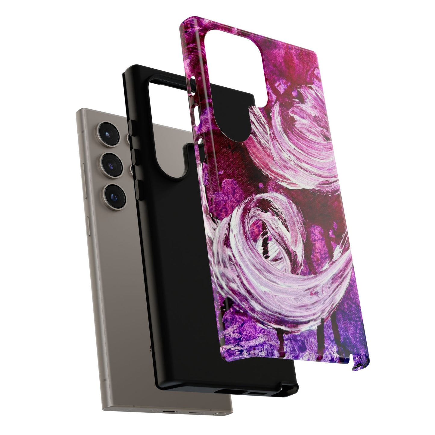 Stylish Hard Phone Case, Love Path, Art Design by Sincthus