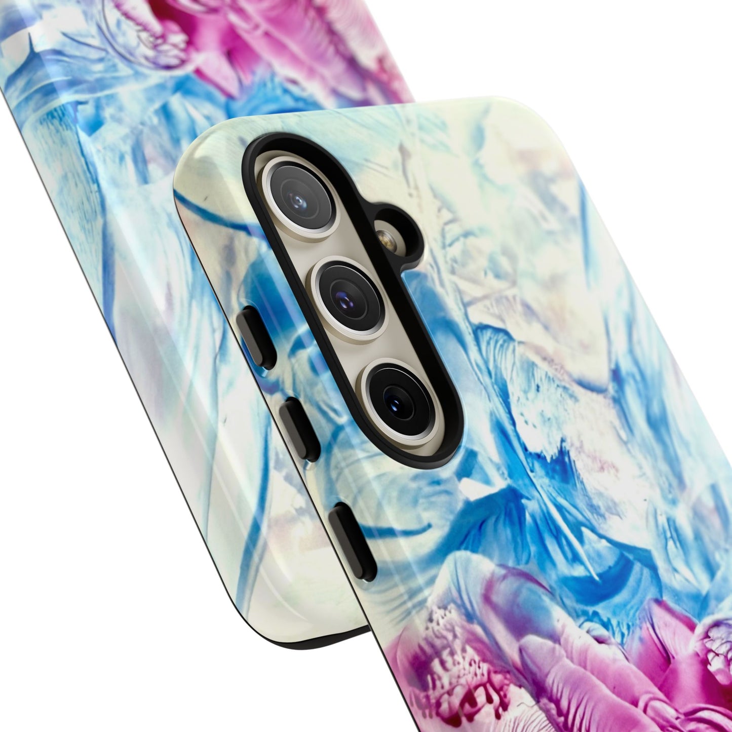 Stylish Hard Phone Case, White Horse, Art Design by Sincthus