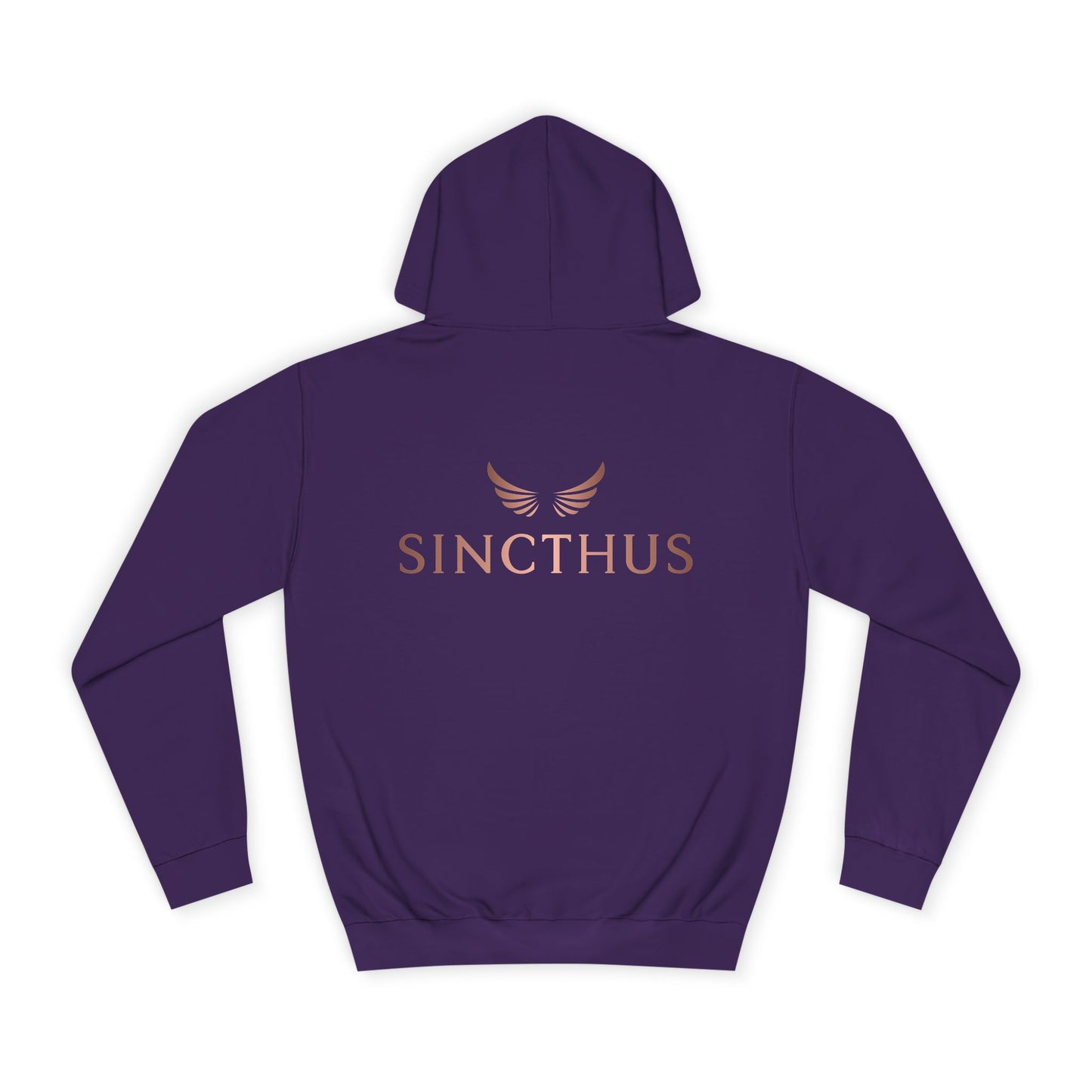 Unisex College Hoodie Sincthus Back Logo