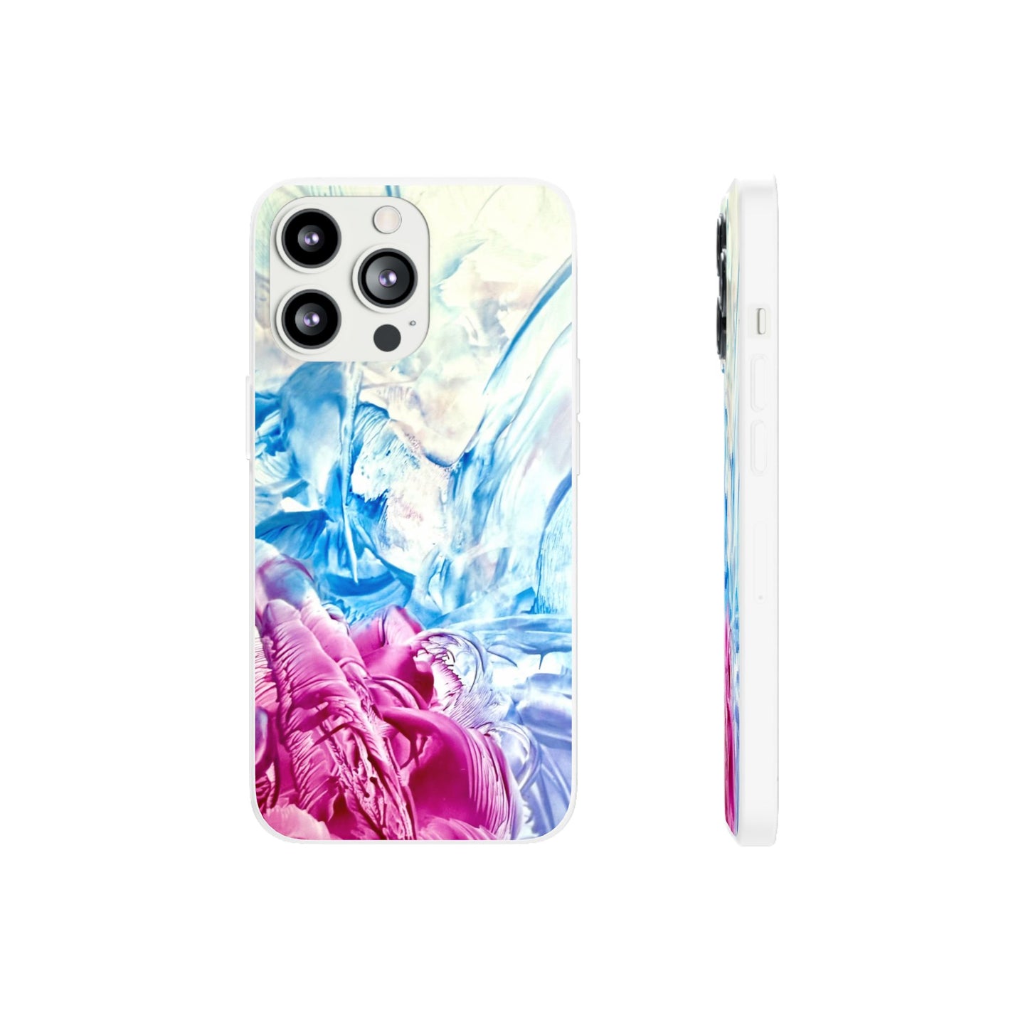 ArtFlex Phone Case, White Horse, Art Design by Sincthus