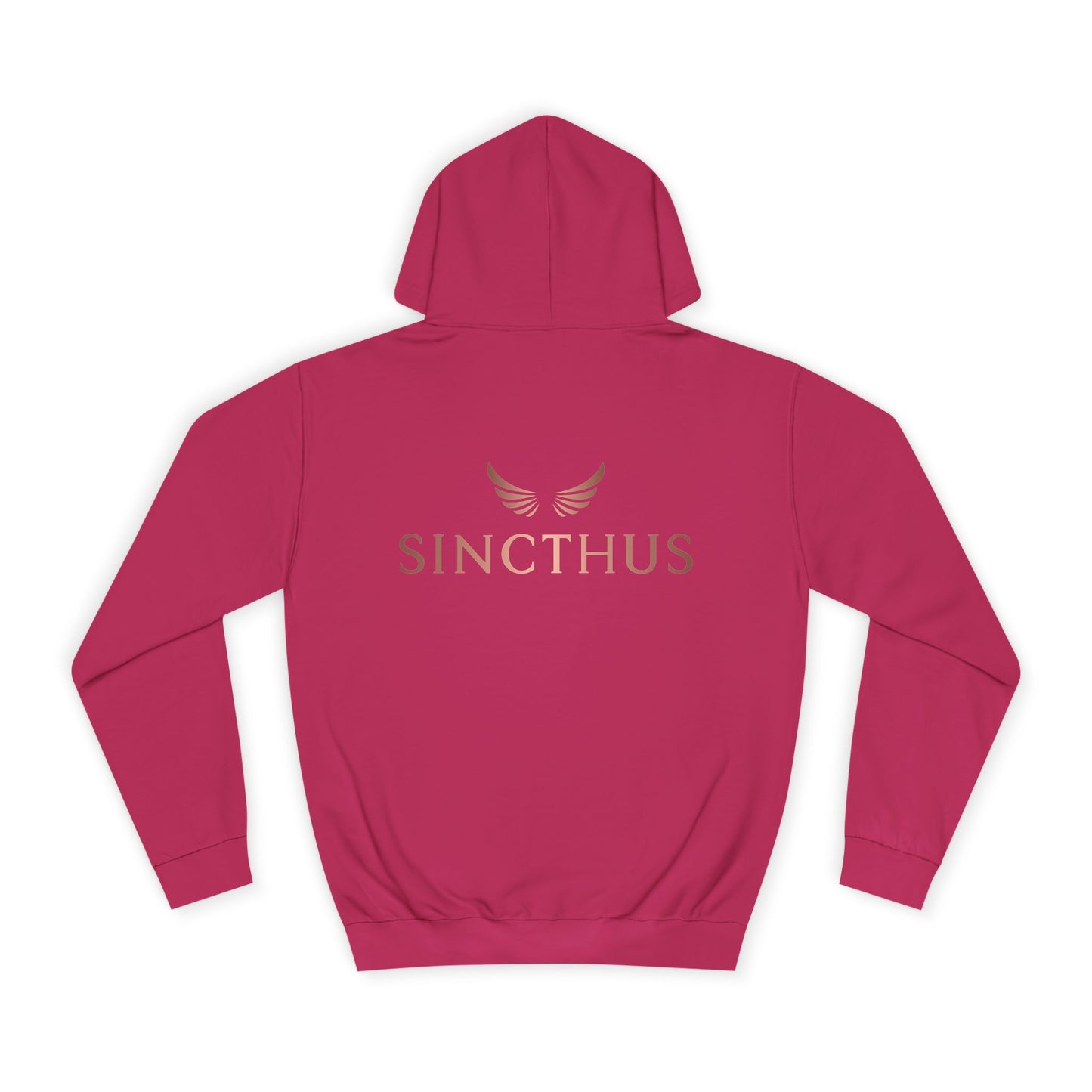 Unisex College Hoodie Sincthus Back Logo