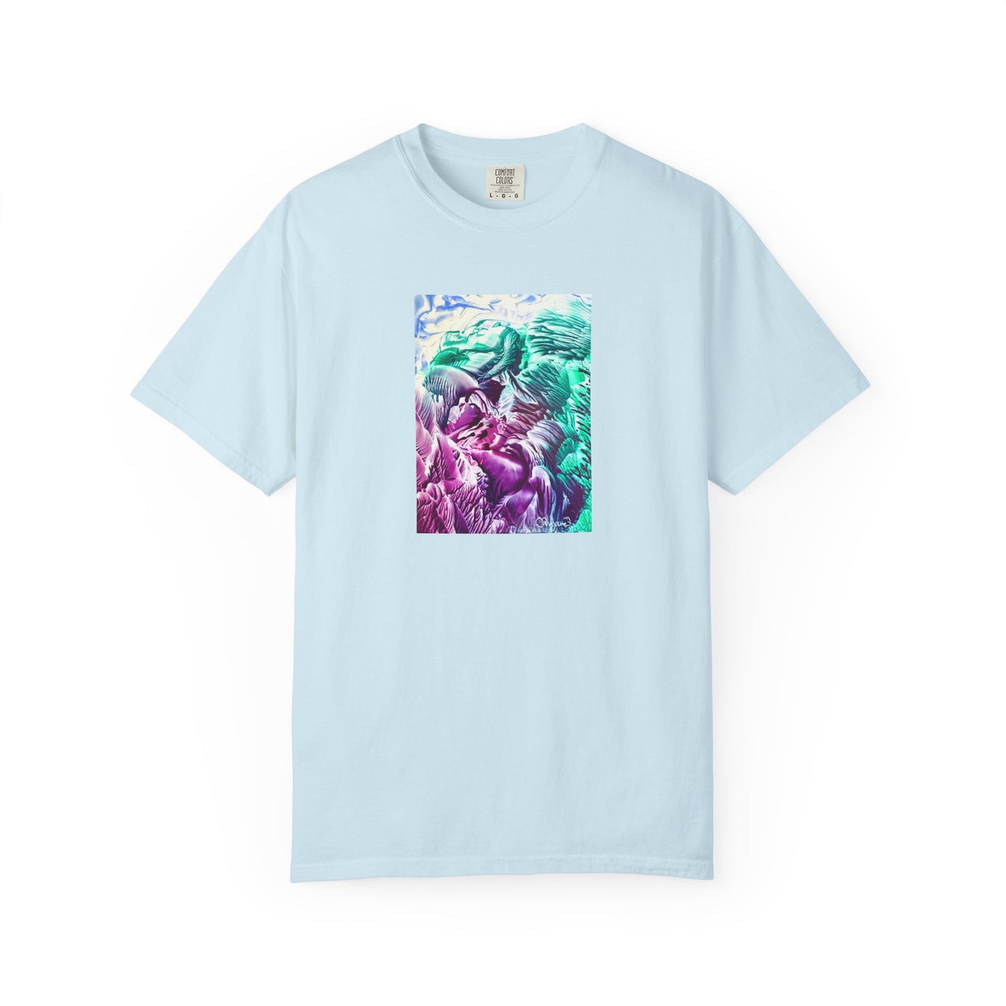 Unisex Garment-Dyed T-shirt, Bloom, Art Design by Sincthus