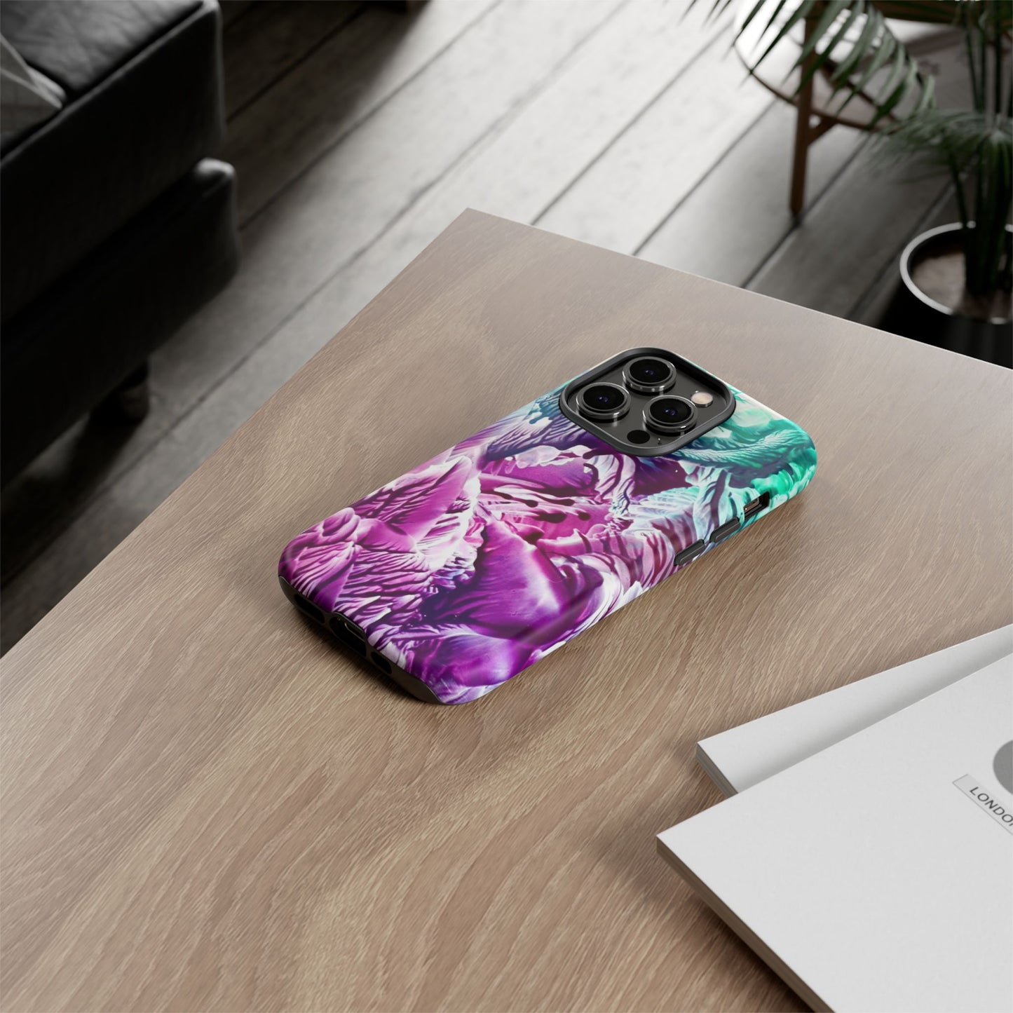 Stylish Hard Phone Case, Bloom, Art Design by Sincthus