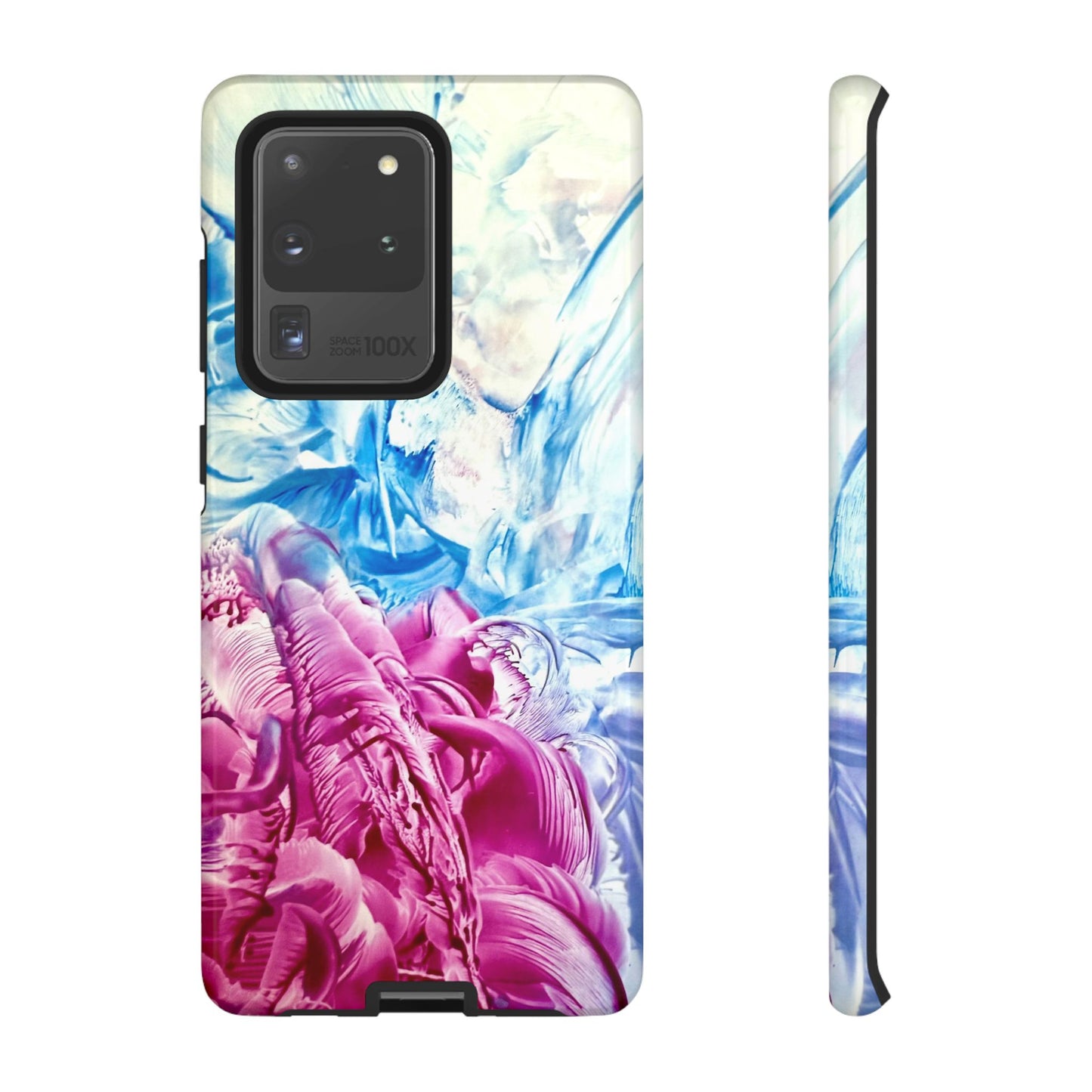 Stylish Hard Phone Case, White Horse, Art Design by Sincthus