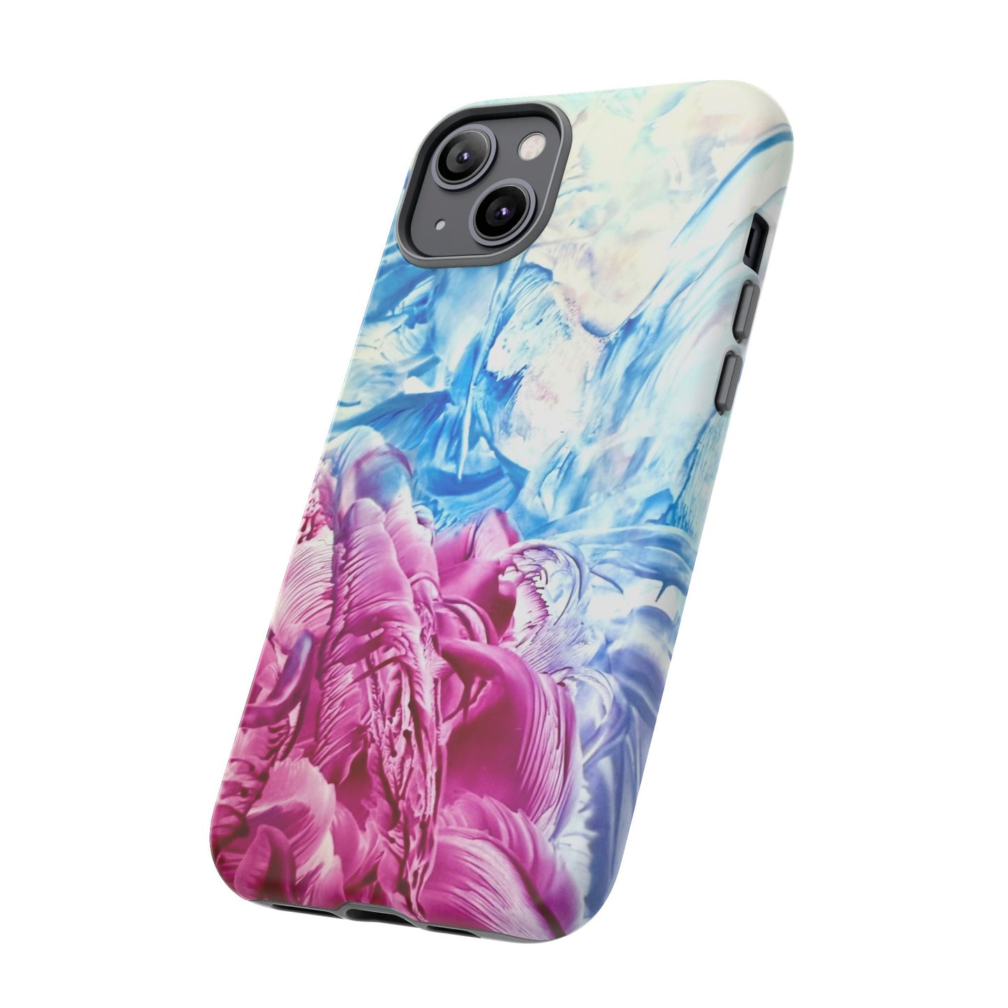 Stylish Hard Phone Case, White Horse, Art Design by Sincthus