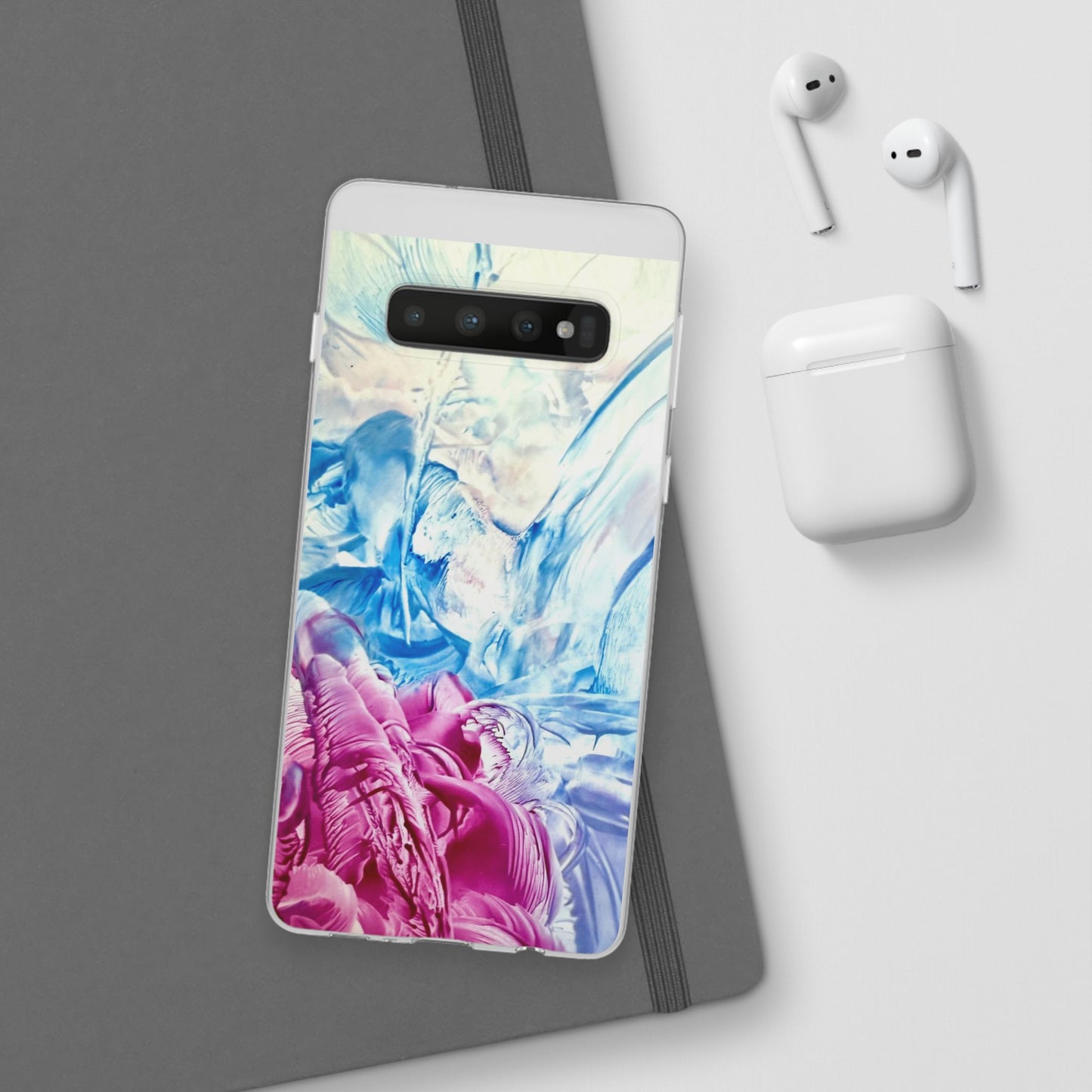 ArtFlex Phone Case, White Horse, Art Design by Sincthus