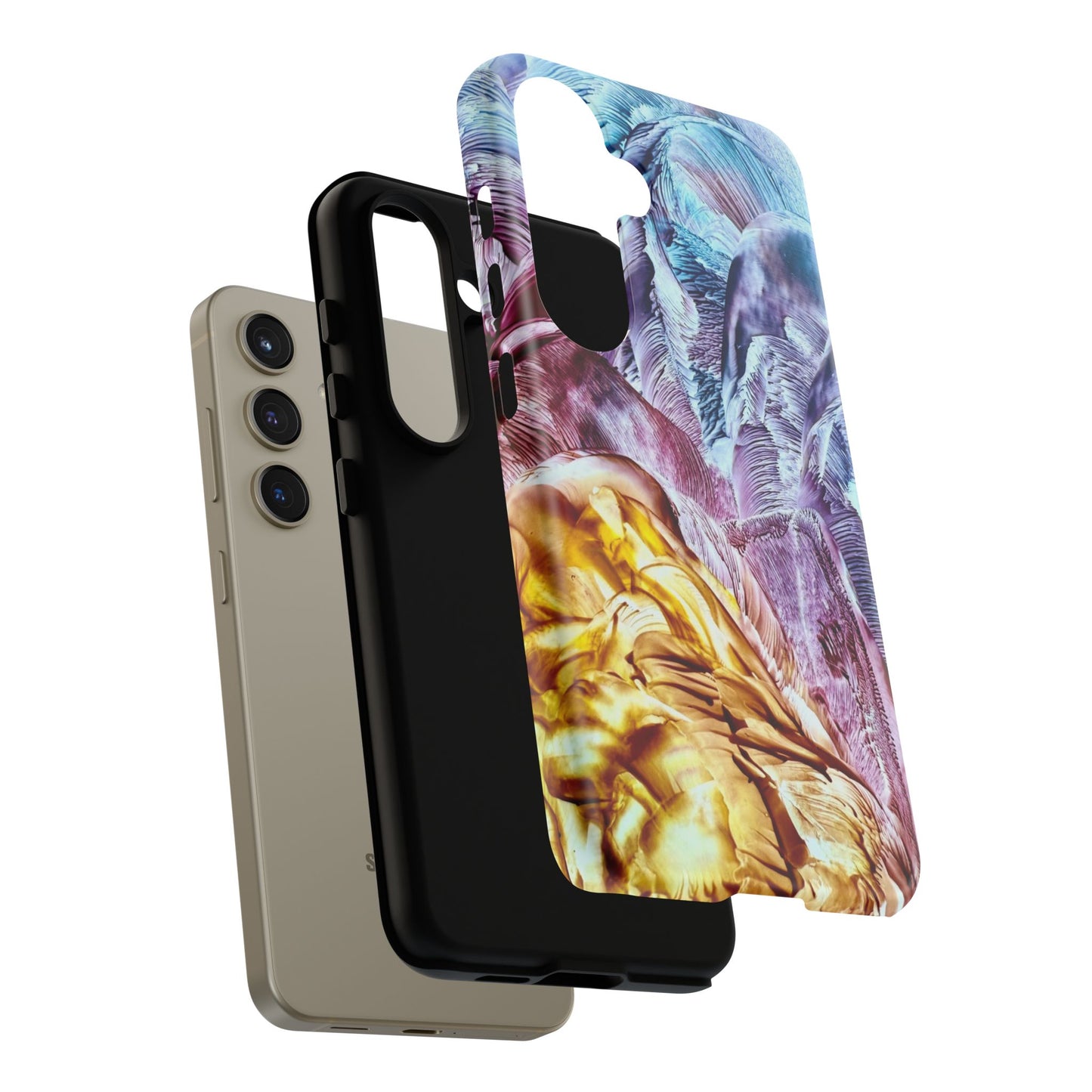 Stylish Hard Phone Case, Waves, Art Design by Sincthus