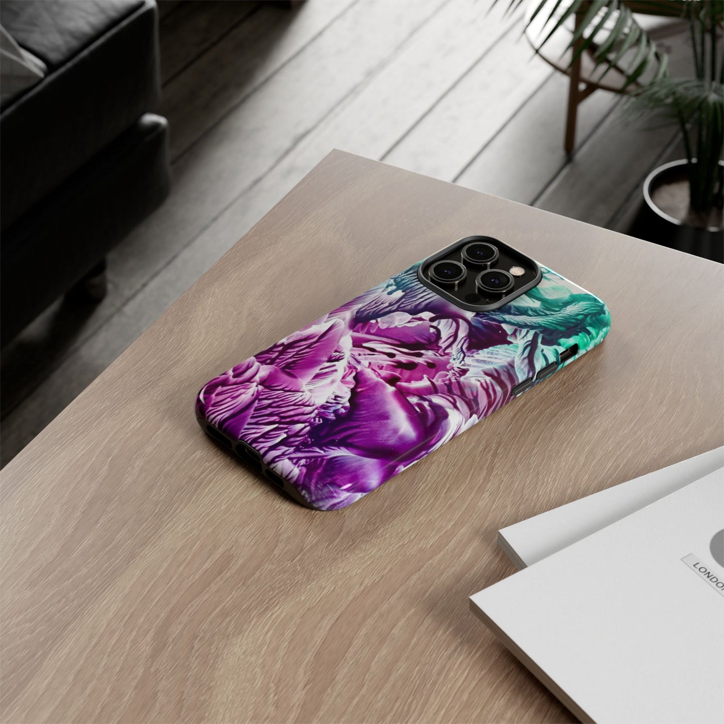 Stylish Hard Phone Case, Bloom, Art Design by Sincthus
