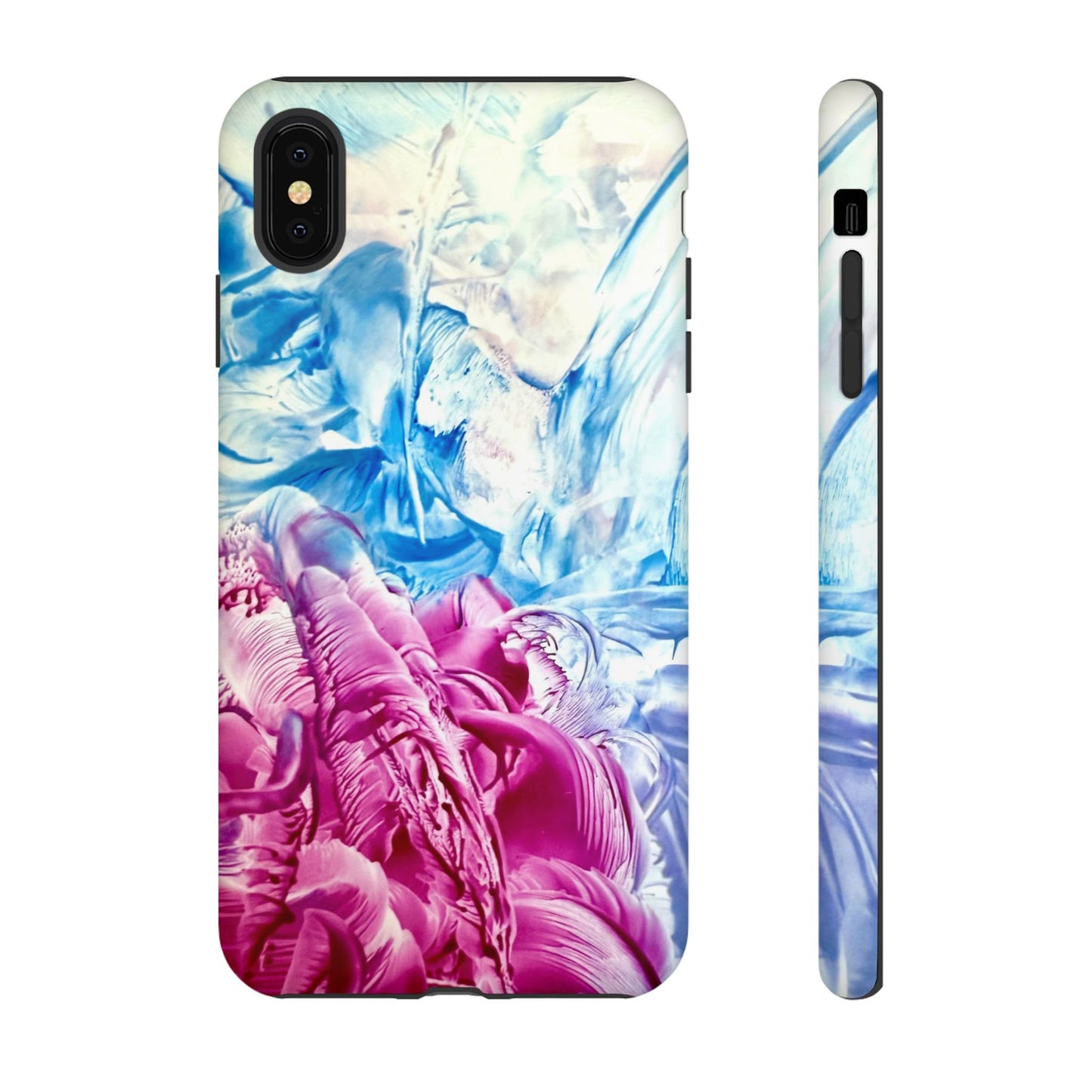 Stylish Hard Phone Case, White Horse, Art Design by Sincthus