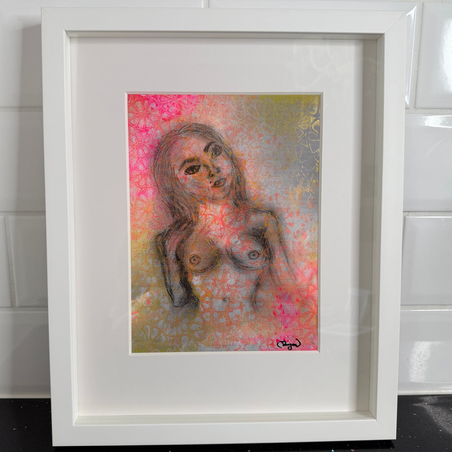 Garden in Me, From Maryana Triptych, 2025, Mixed Media