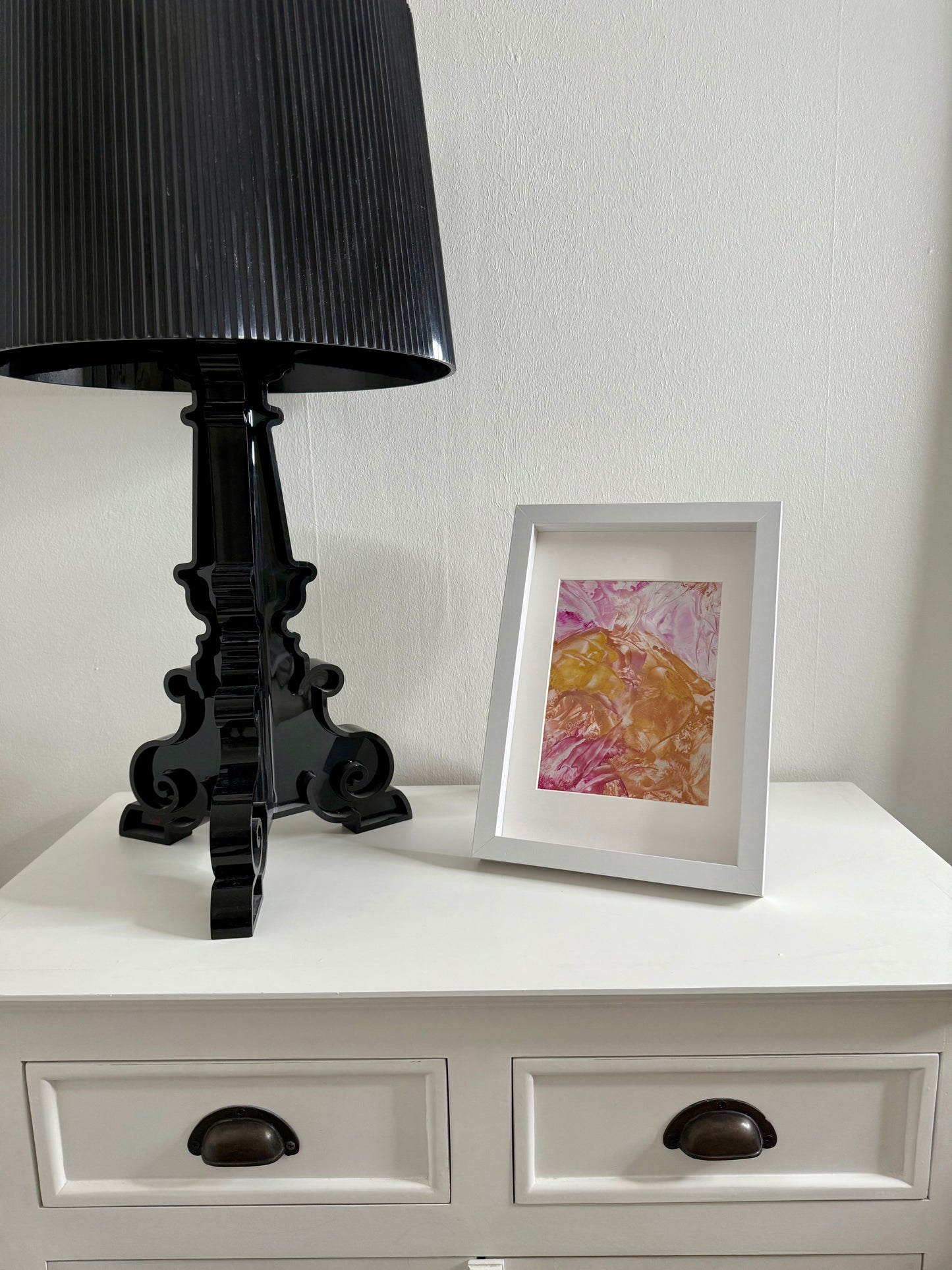 Heart of the Leaf, 2025, Original Encaustic Painting