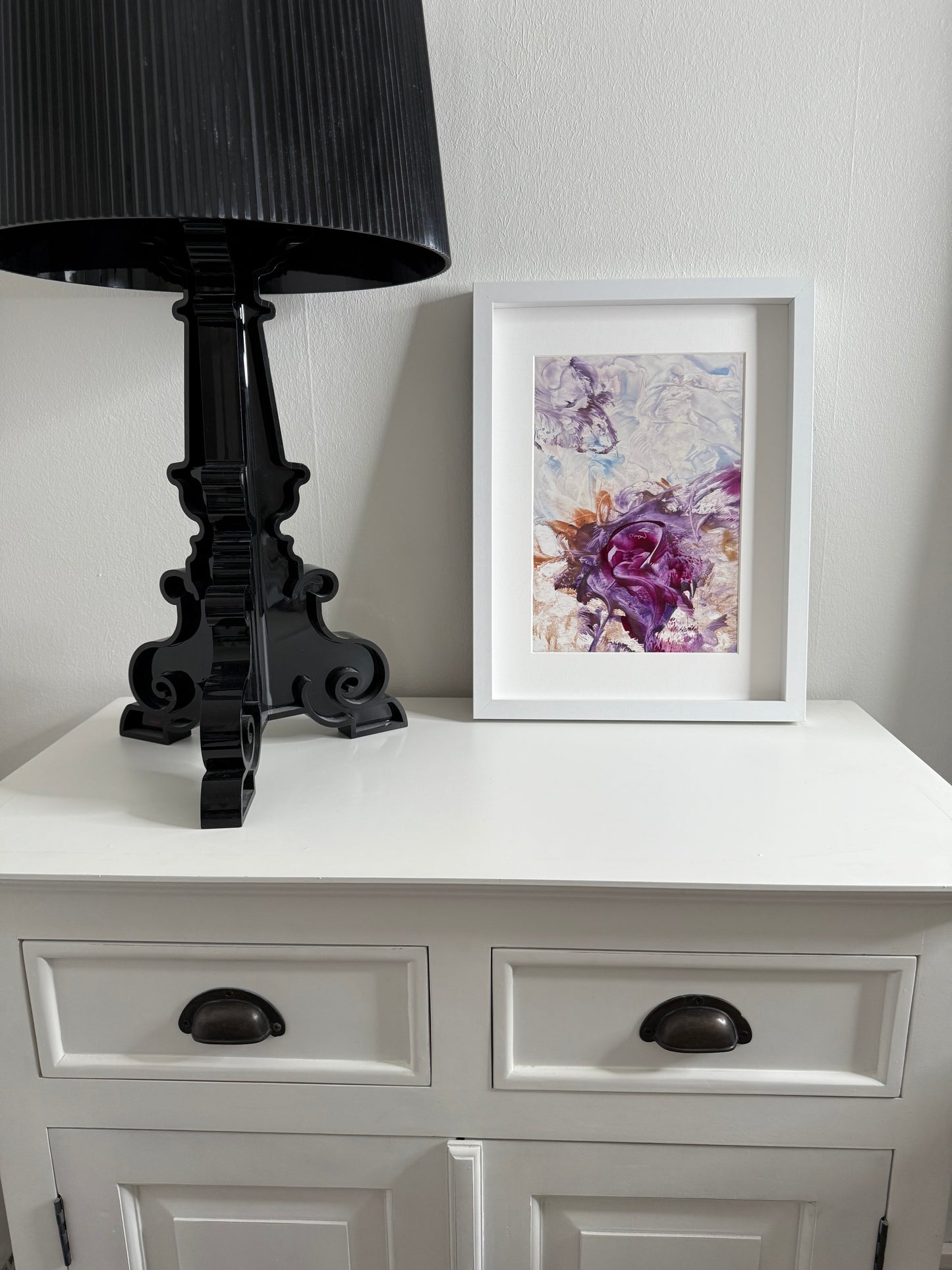 Wind in Bloom, 2025, Original Encaustic Painting