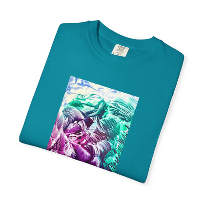Unisex Garment-Dyed T-shirt, Bloom, Art Design by Sincthus