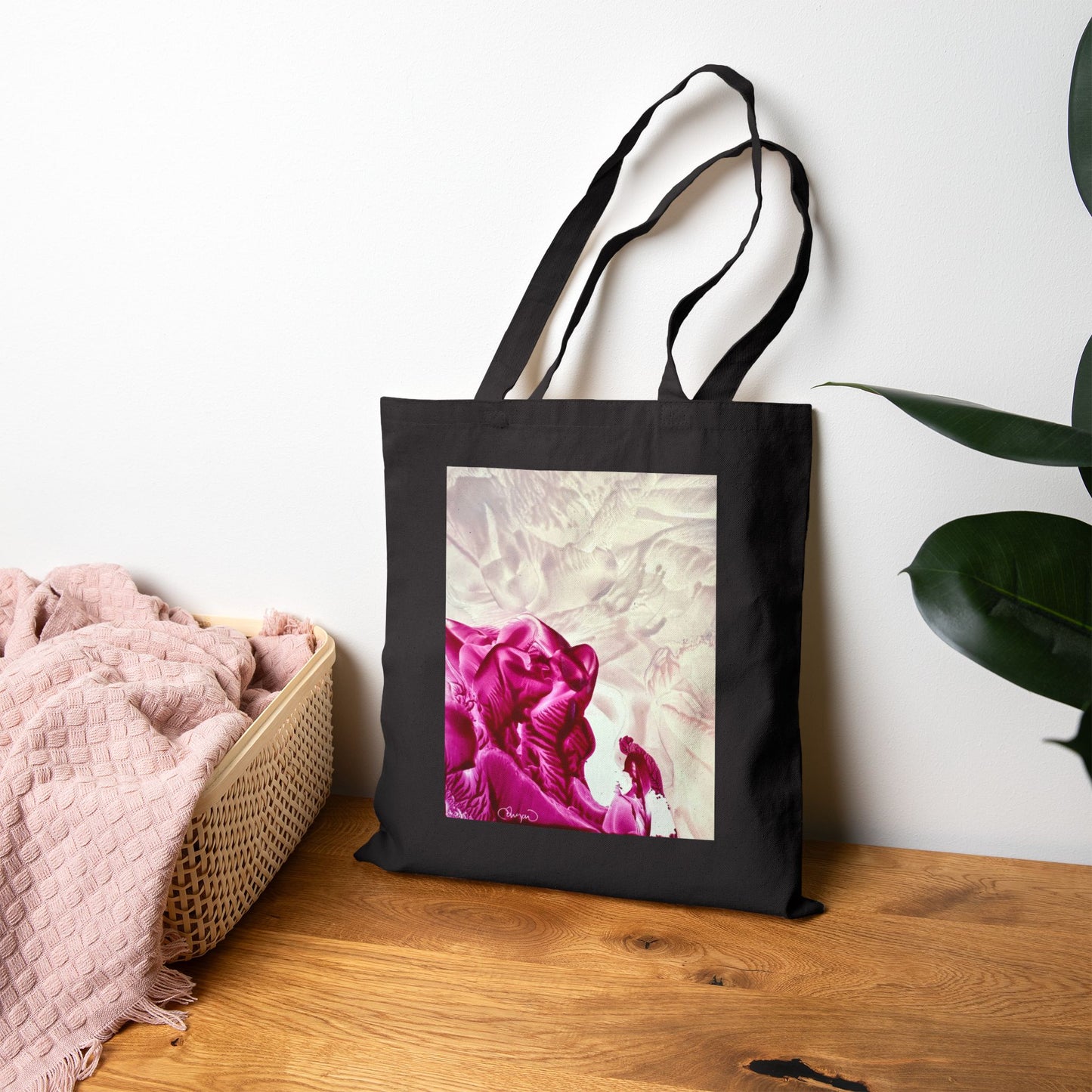 Canvas Tote Bag, Mother, Art Design by Sincthus