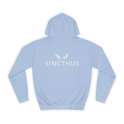 Unisex College Hoodie Sincthus Back Logo