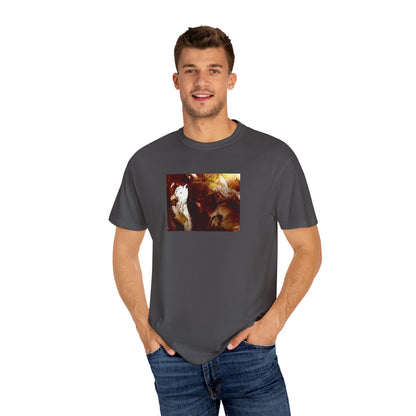 Unisex Garment-Dyed T-shirt, Autumn, Art Design by Sincthus