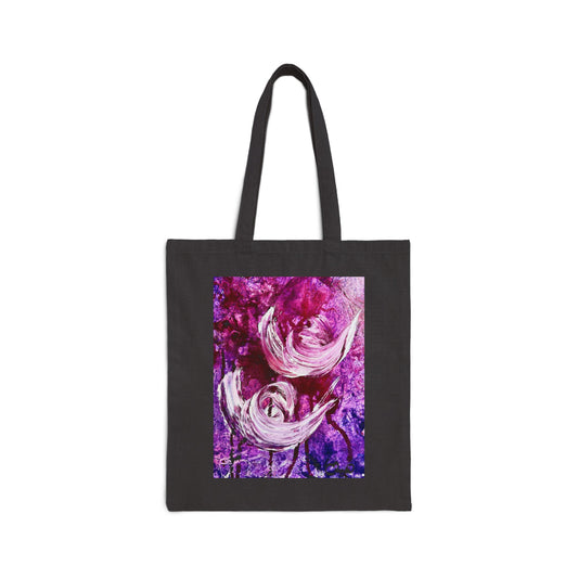 Canvas Tote Bag, Love Path, Art Design by Sincthus