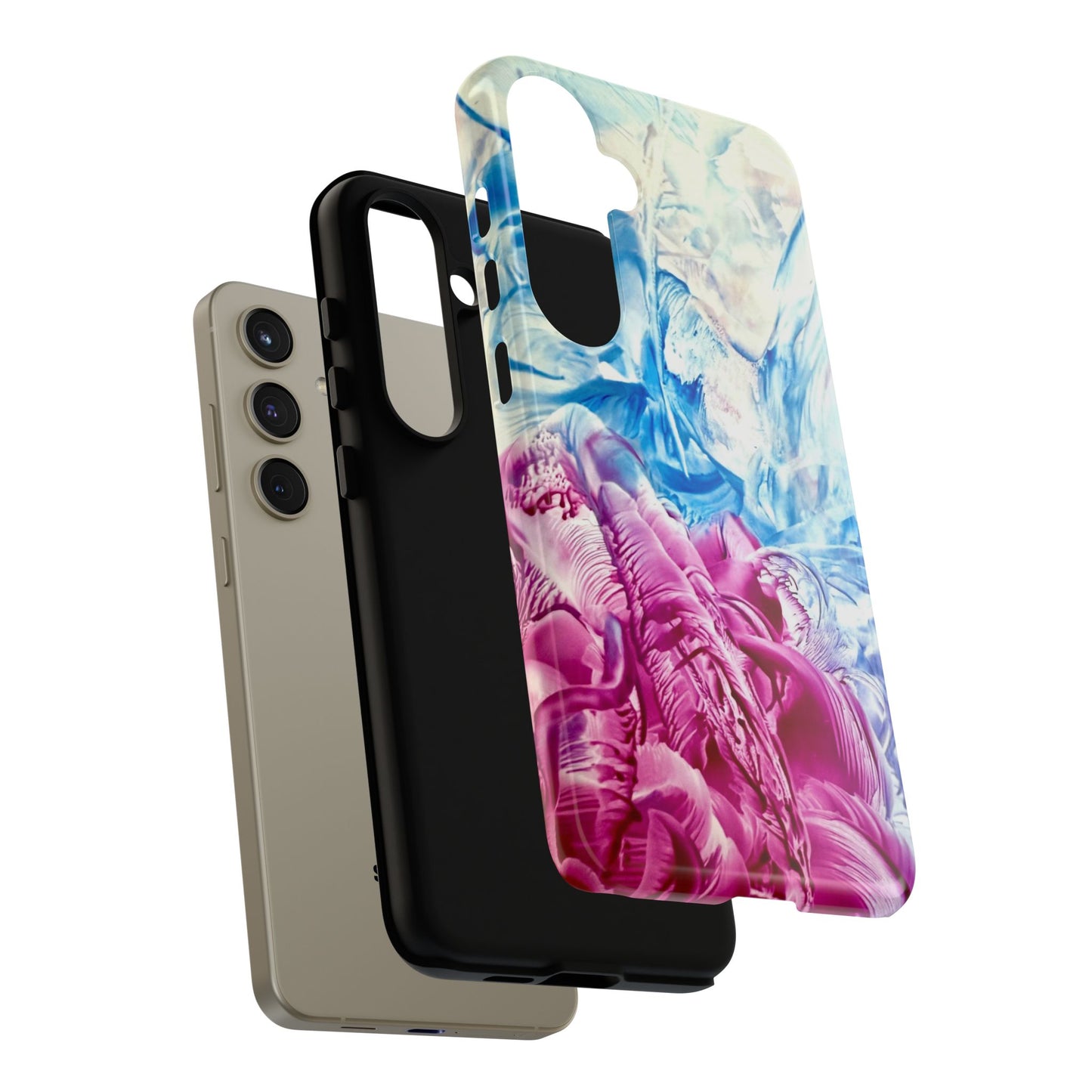 Stylish Hard Phone Case, White Horse, Art Design by Sincthus