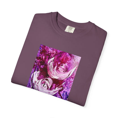 Unisex Garment-Dyed T-shirt, Love Path, Art Design by Sincthus