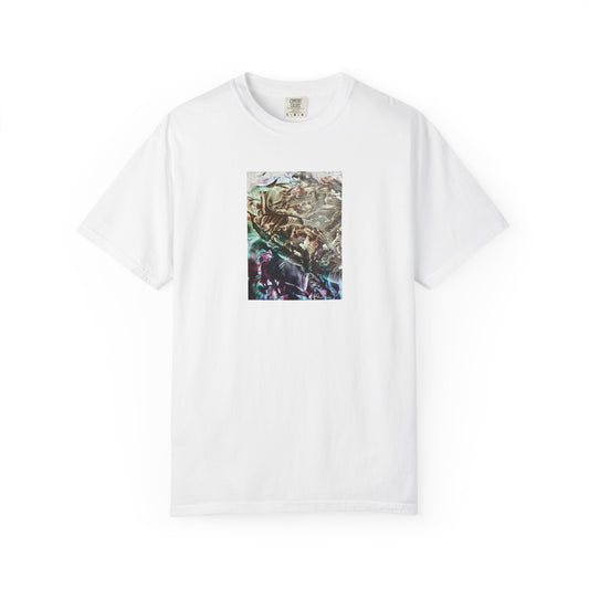 Unisex Garment-Dyed T-shirt, Adventure, Art Design by Sincthus