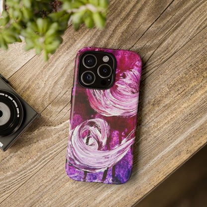 Stylish Hard Phone Case, Love Path, Art Design by Sincthus